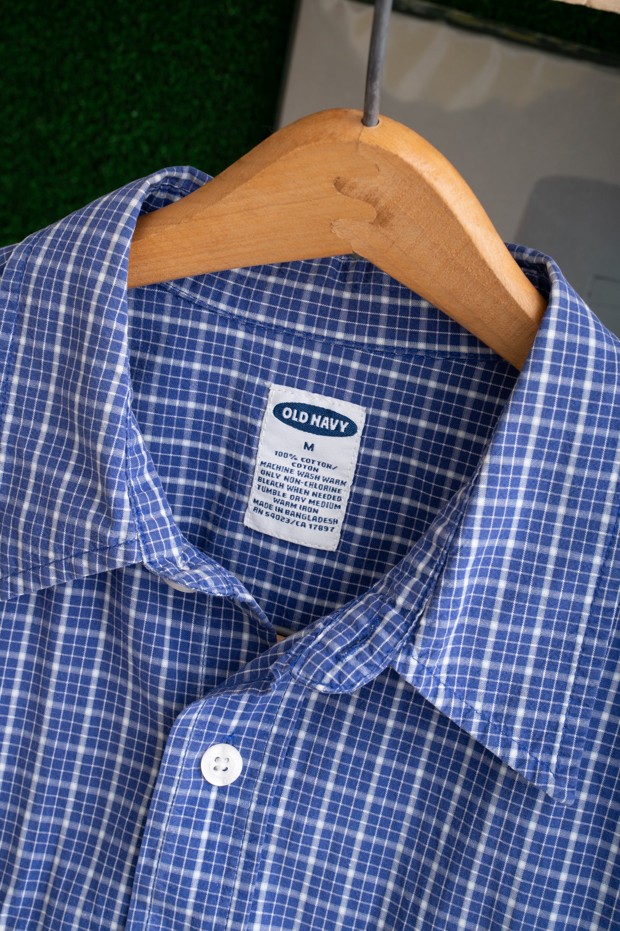 90S OLD NAVY CHECKED SHIRT