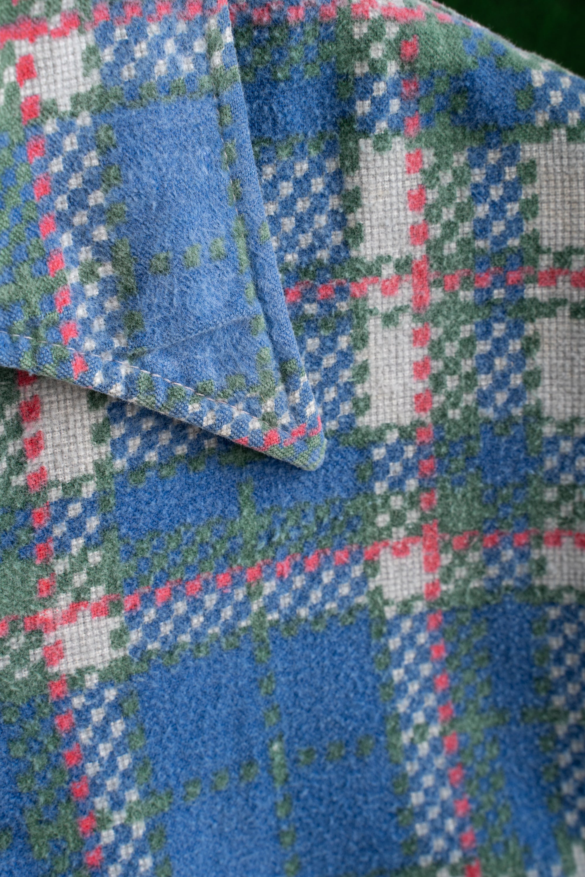 80S ANDREW LEWIS CHECKED  SHIRT