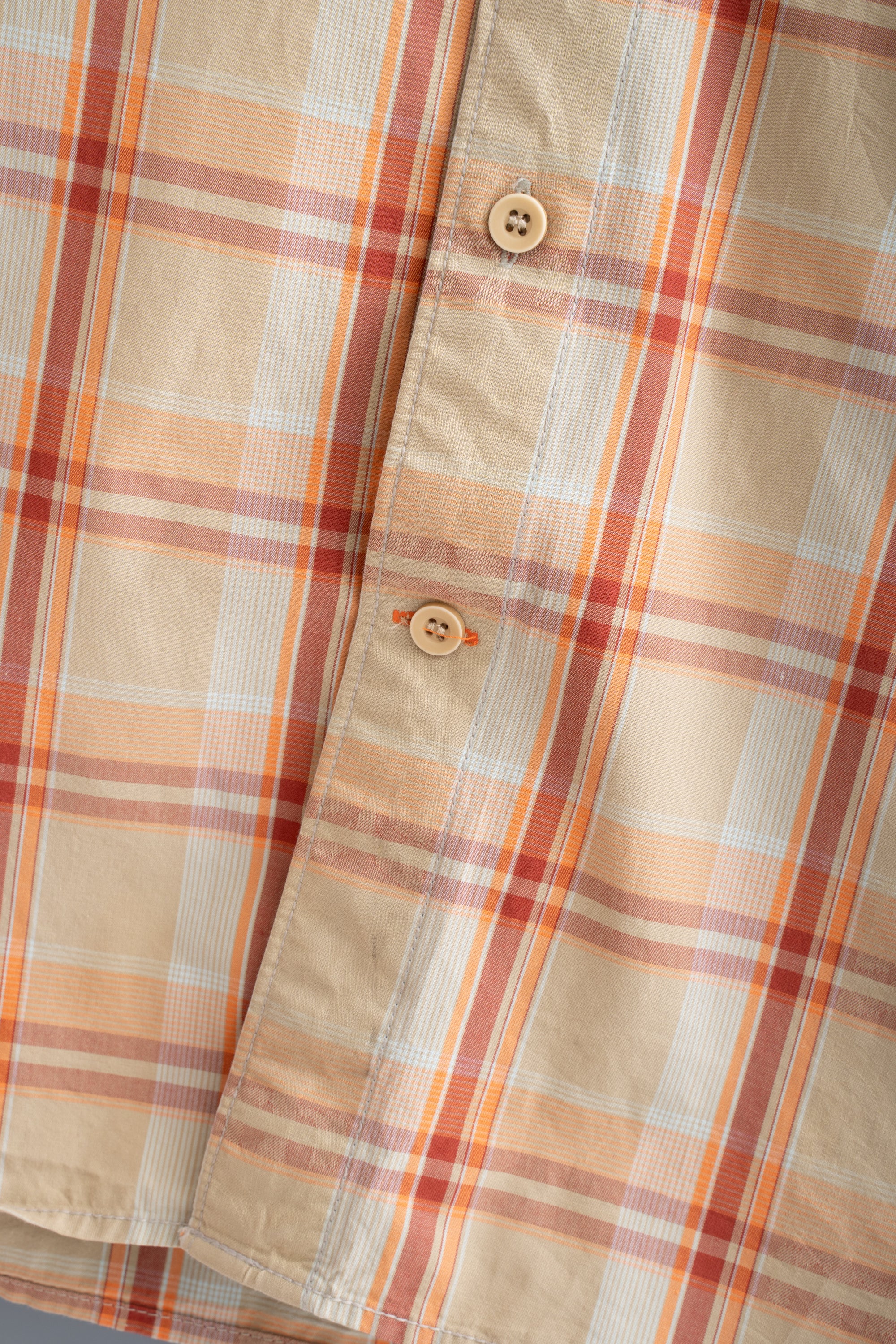00S QUICK SILVER CHECKED SHIRT