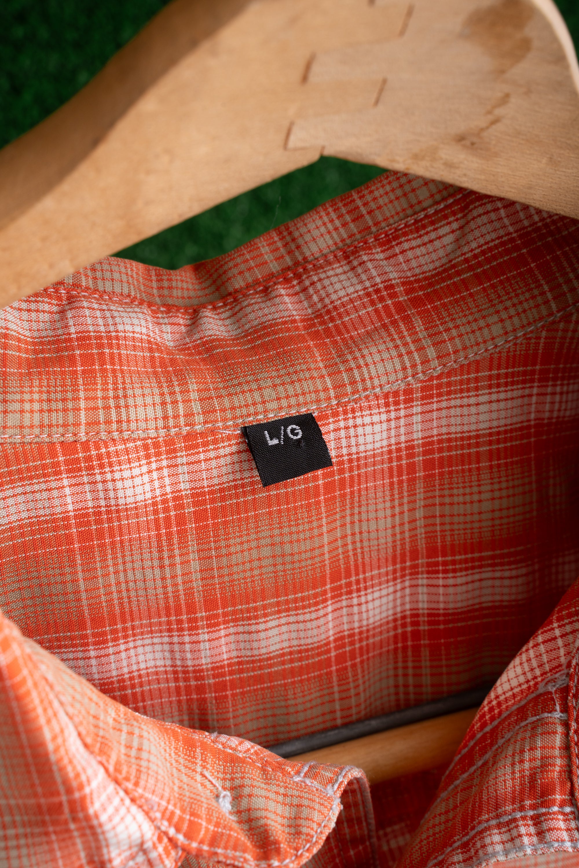 90~00S CHLOROPHYLLE CHECKED SHIRT