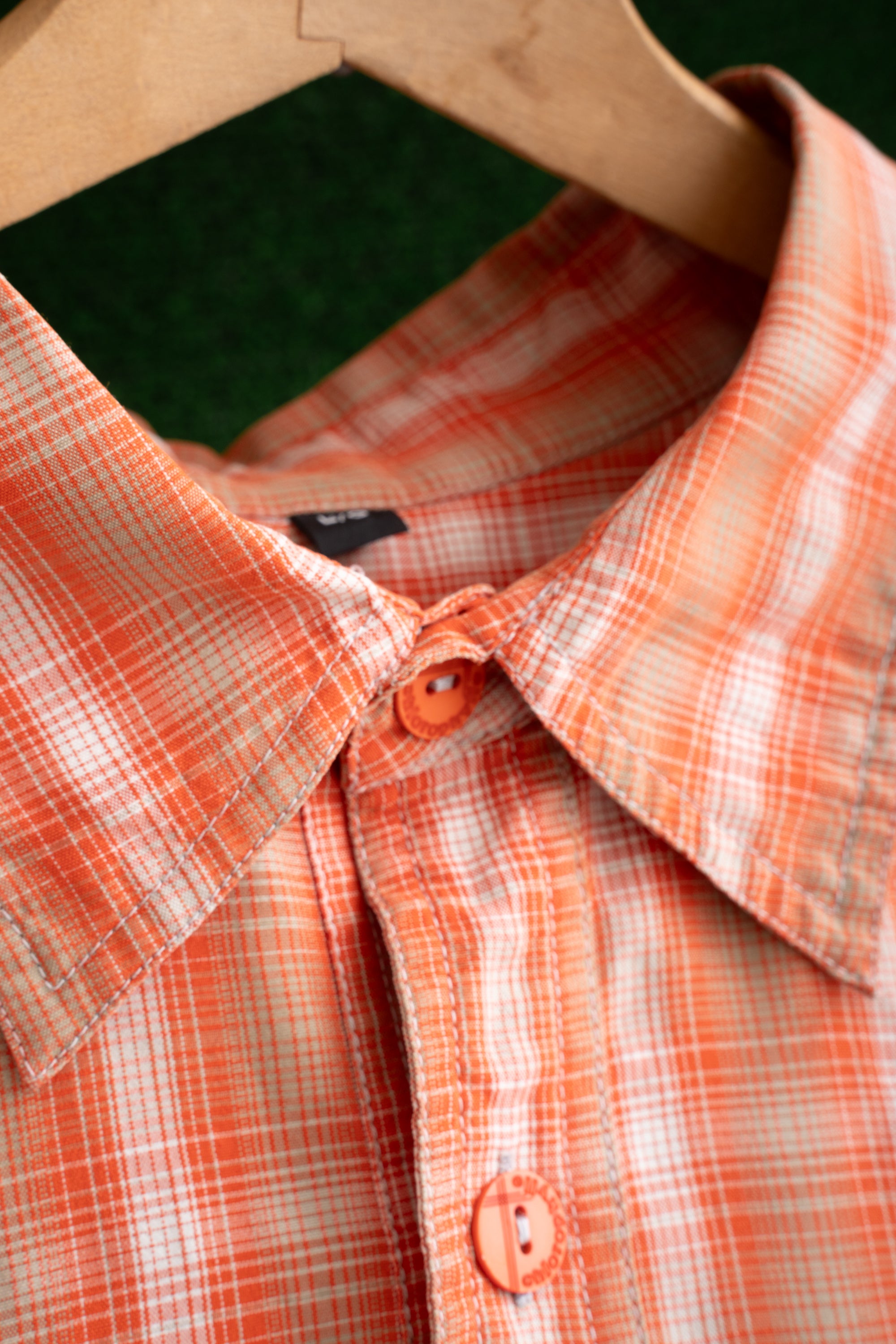 90~00S CHLOROPHYLLE CHECKED SHIRT