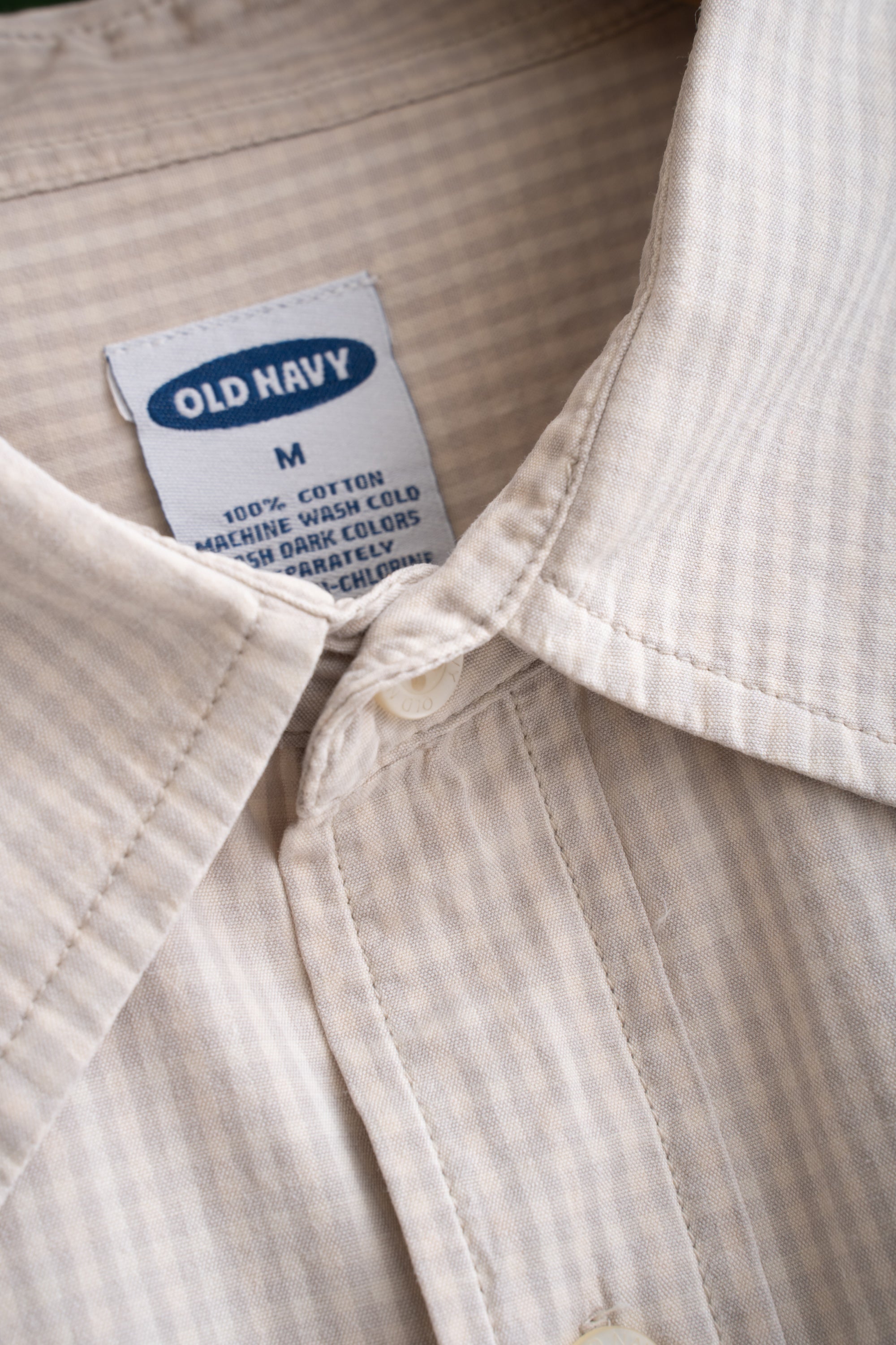 90S OLD NAVY GINGHAM CHECK SHIRT