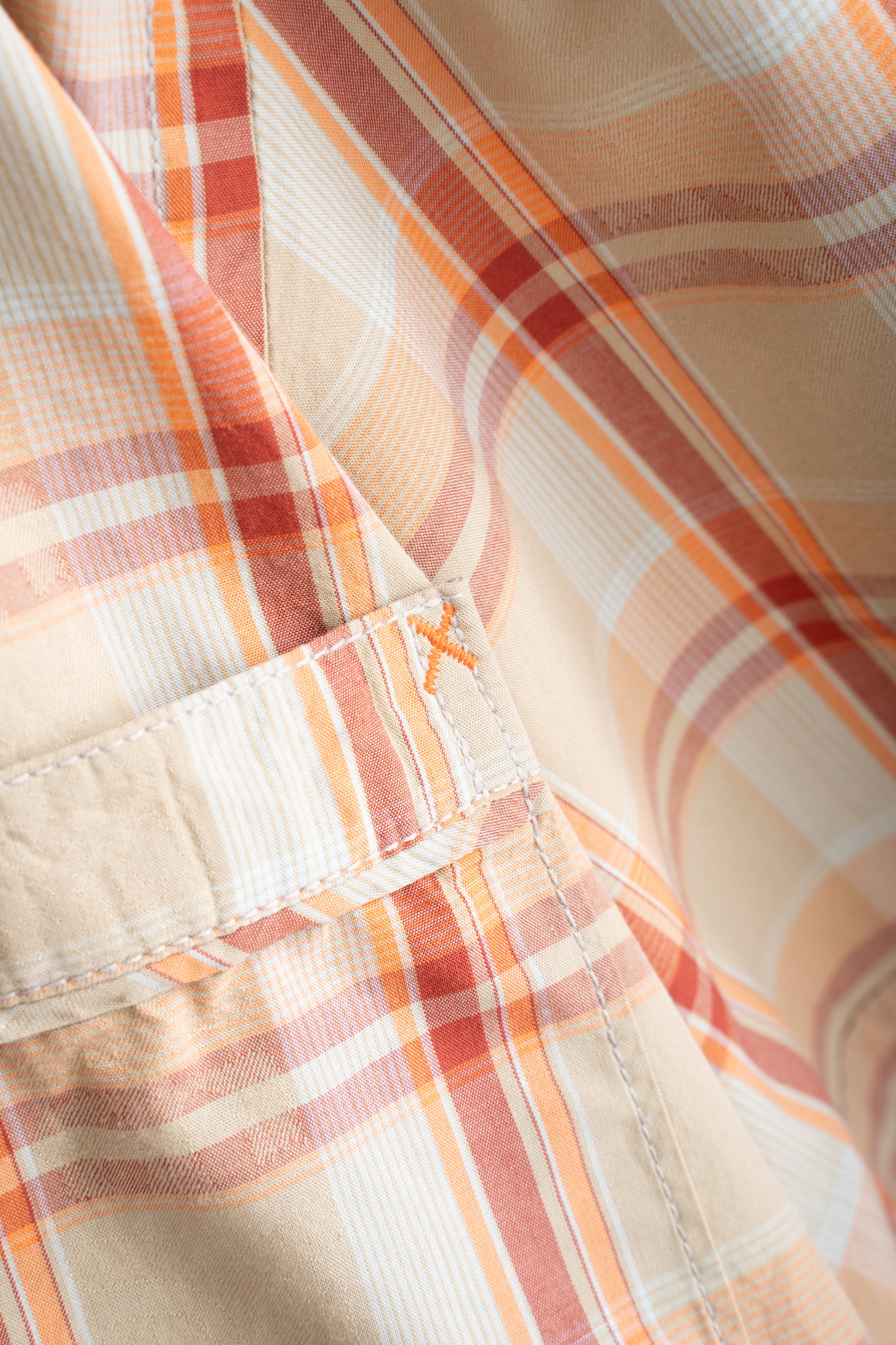 00S QUICK SILVER CHECKED SHIRT