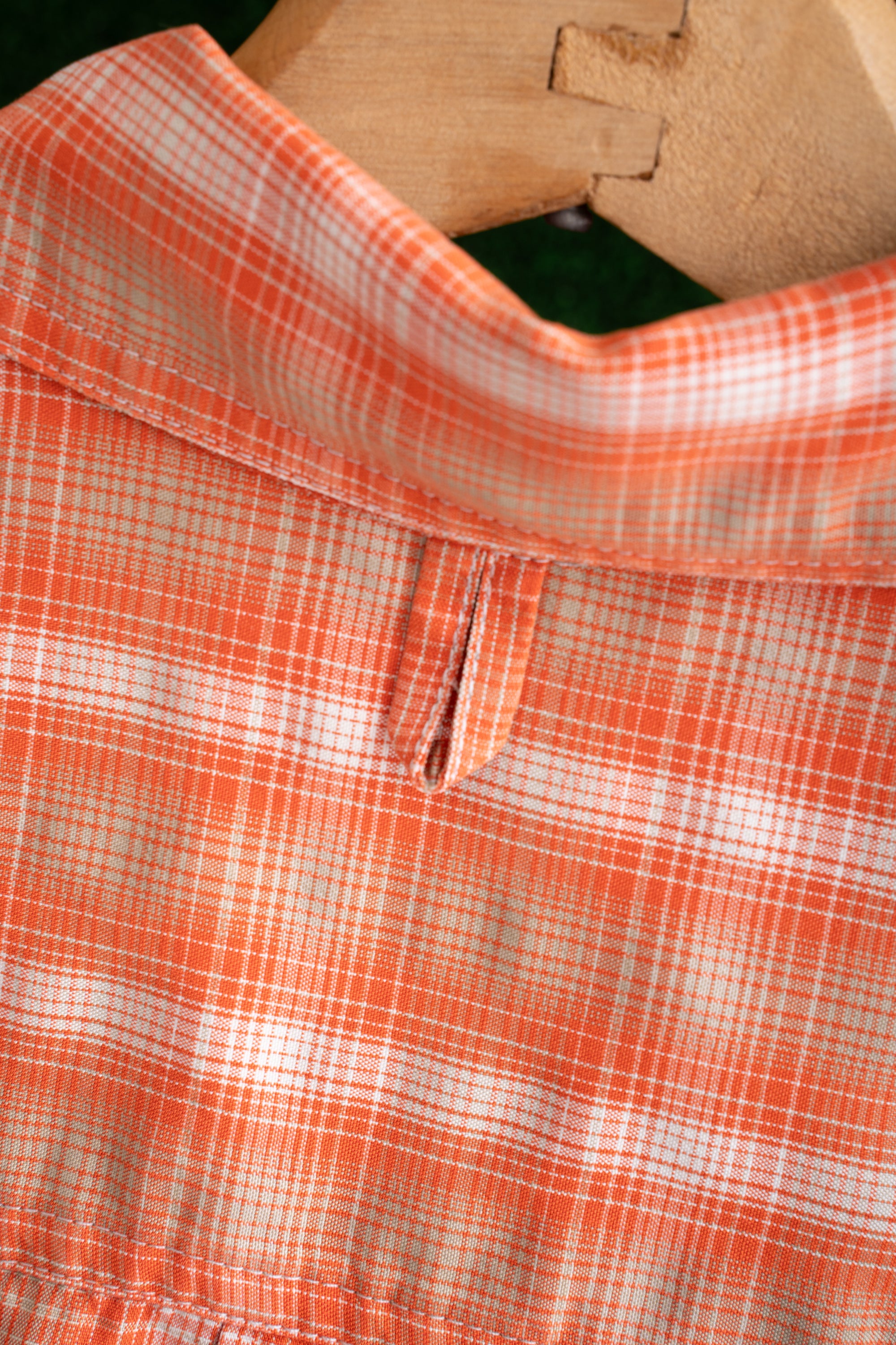 90~00S CHLOROPHYLLE CHECKED SHIRT