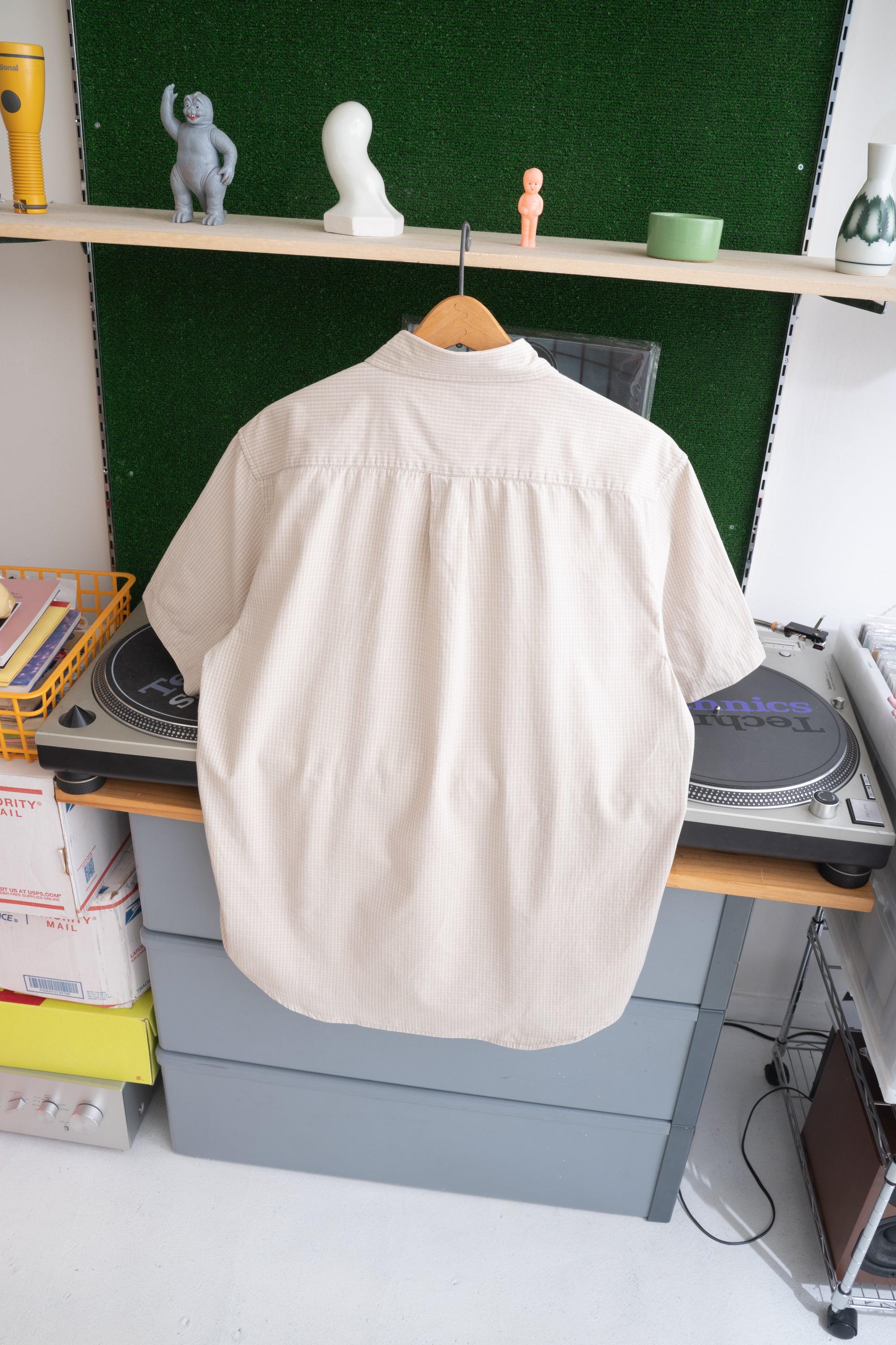 90S OLD NAVY GINGHAM CHECK SHIRT