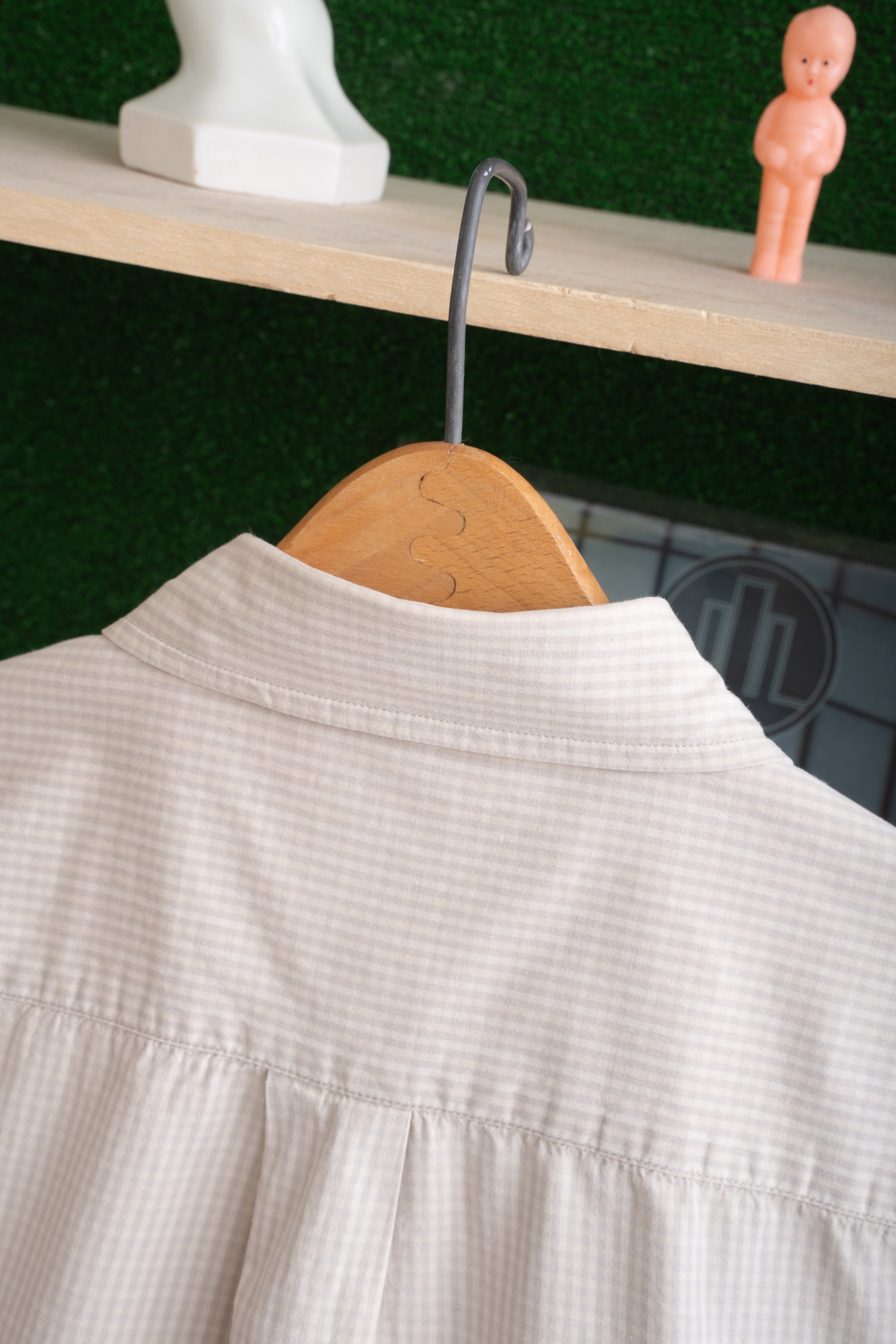 90S OLD NAVY GINGHAM CHECK SHIRT