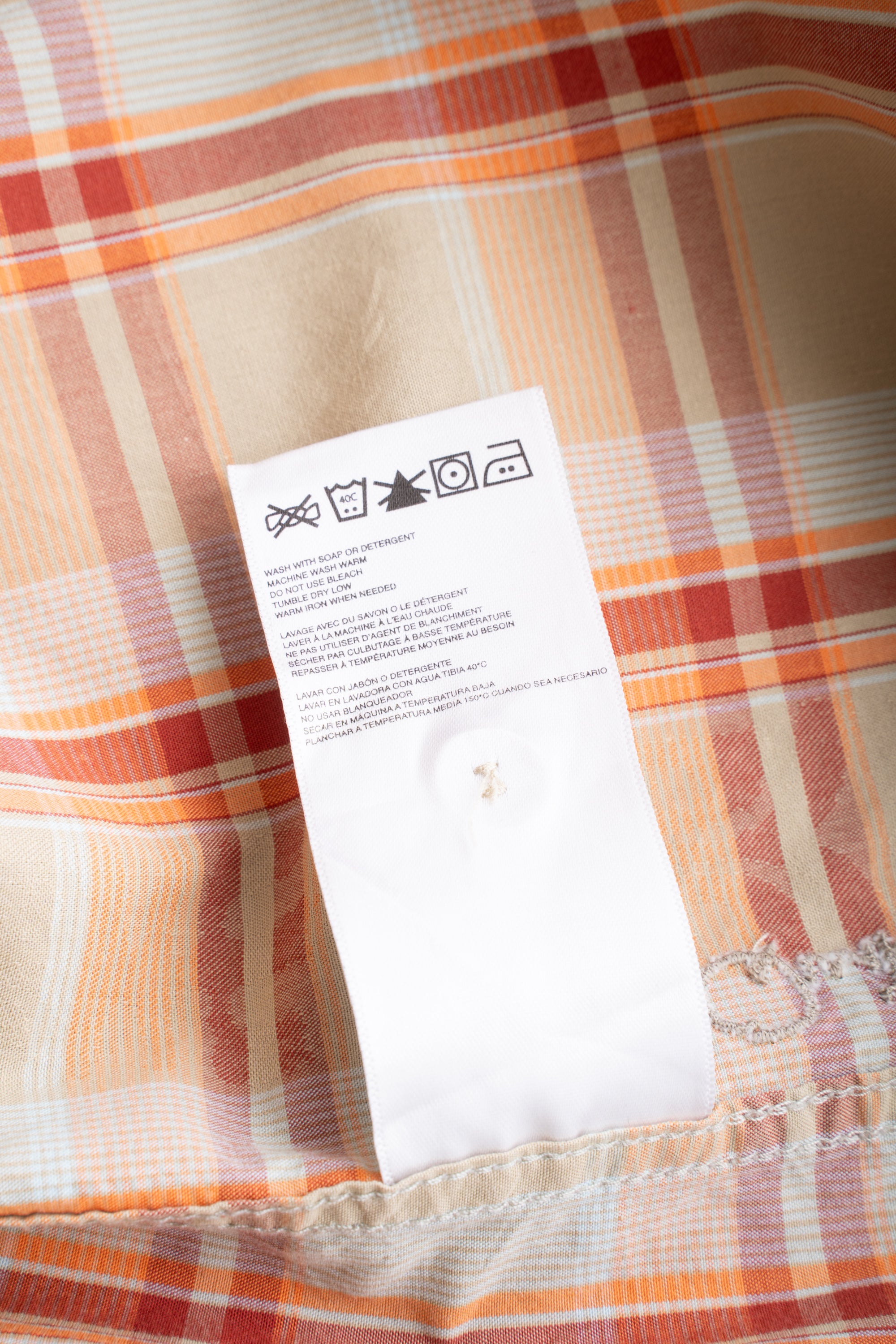 00S QUICK SILVER CHECKED SHIRT