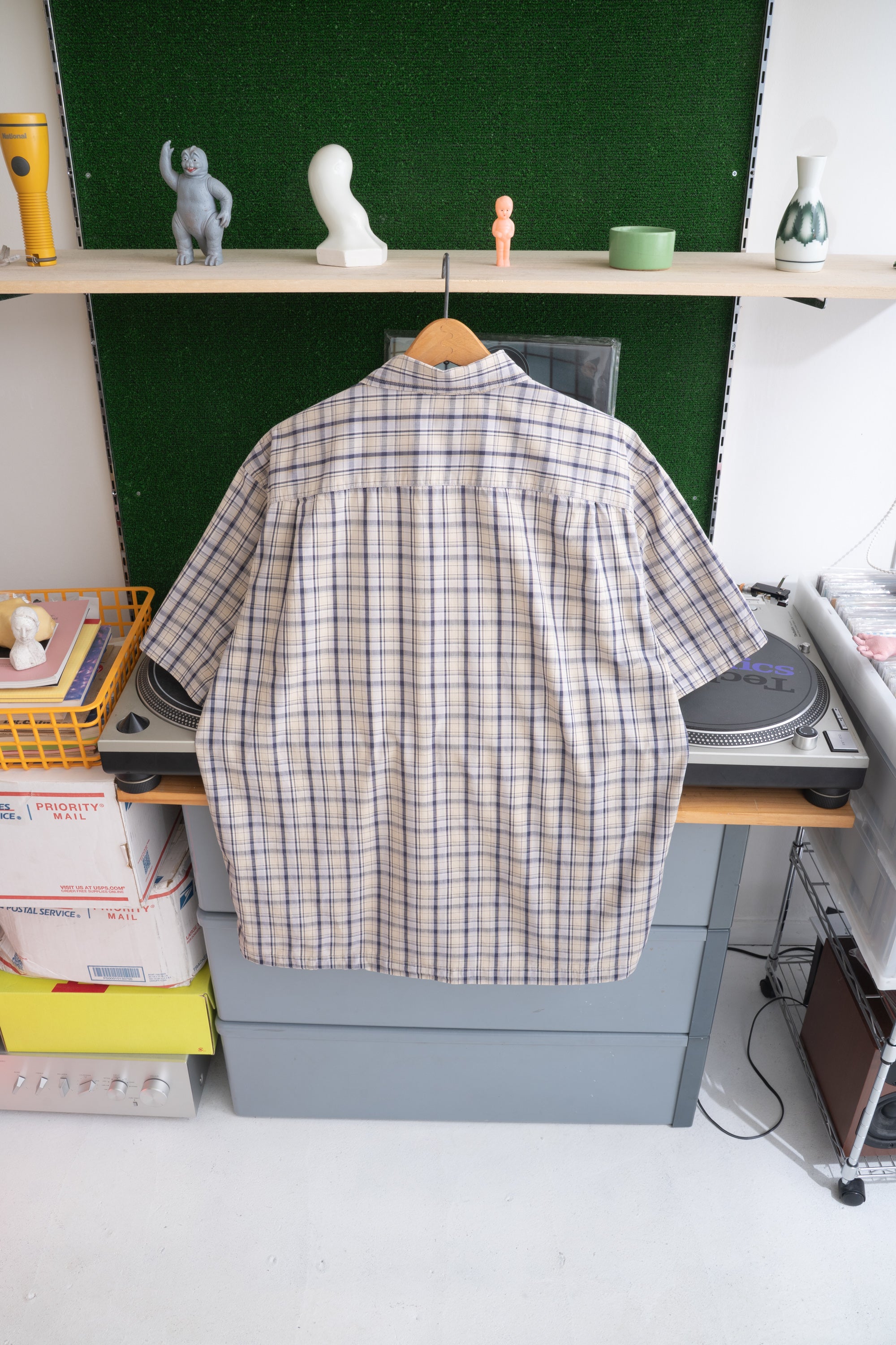 90S OLD NAVY CHECKED SHIRT