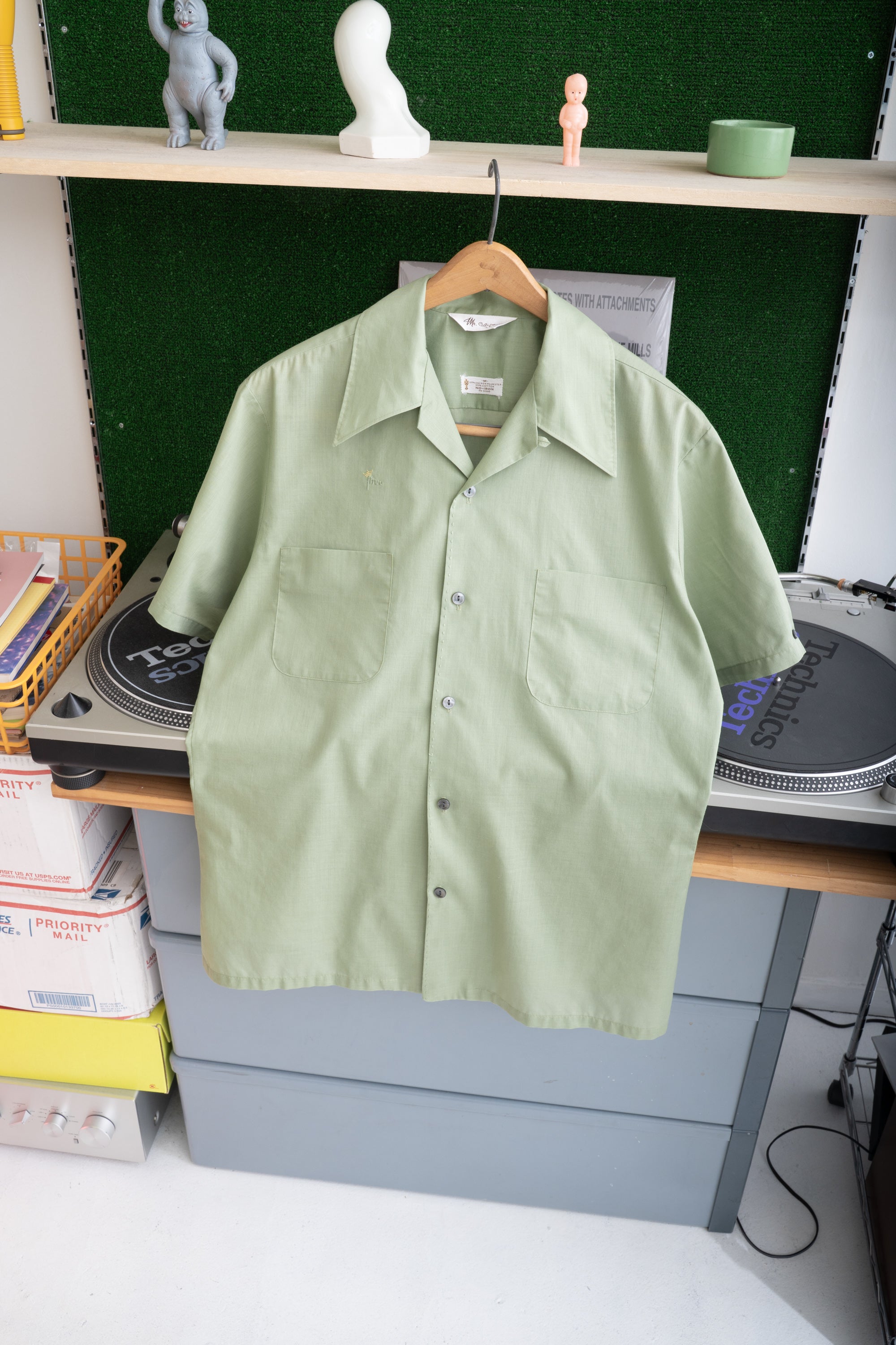 70S MR CALIFORNIA OPEN COLLAR SHIRT