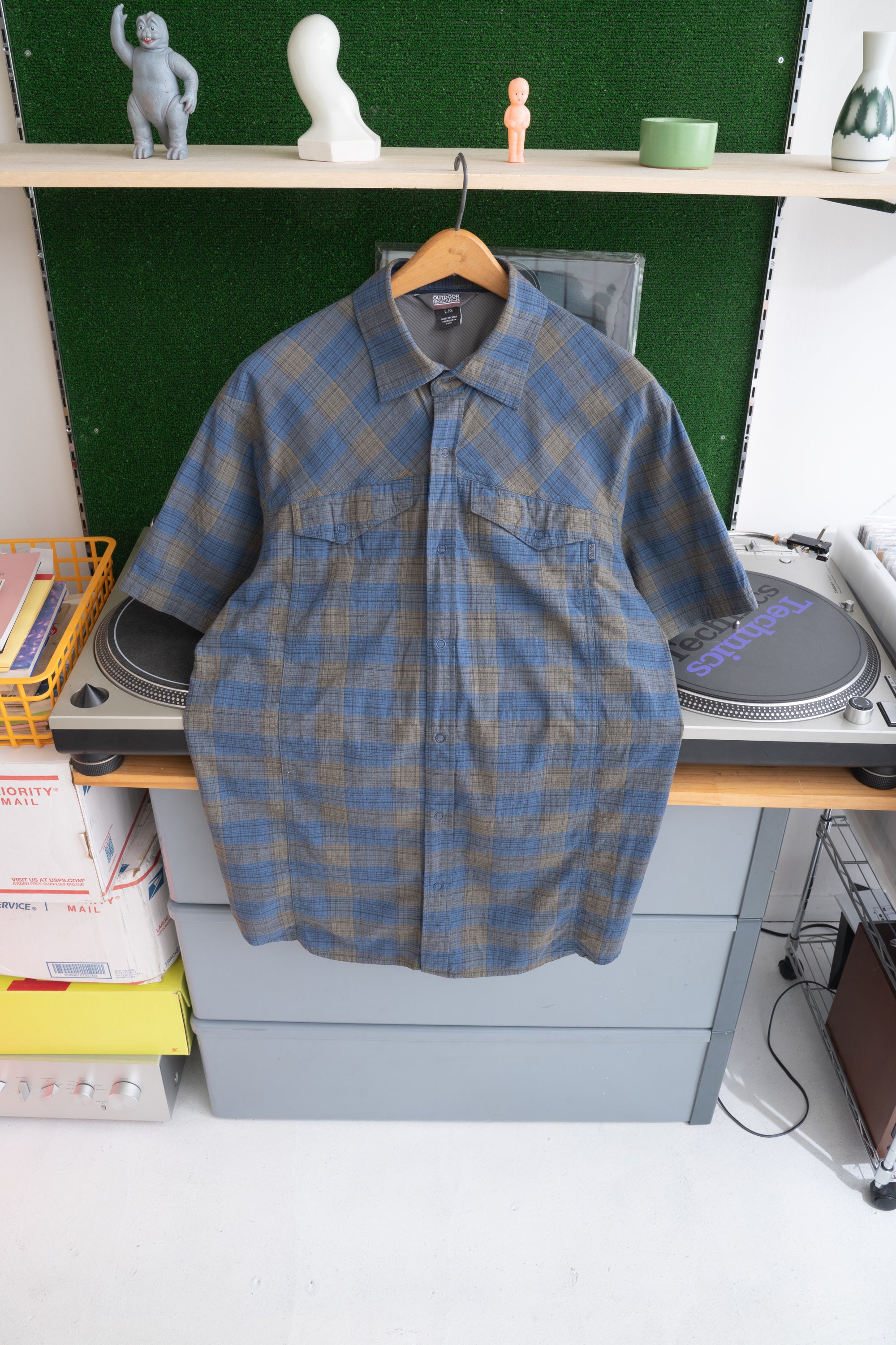 10S OUTDOOR RESEARCH CHECKED SHIRT