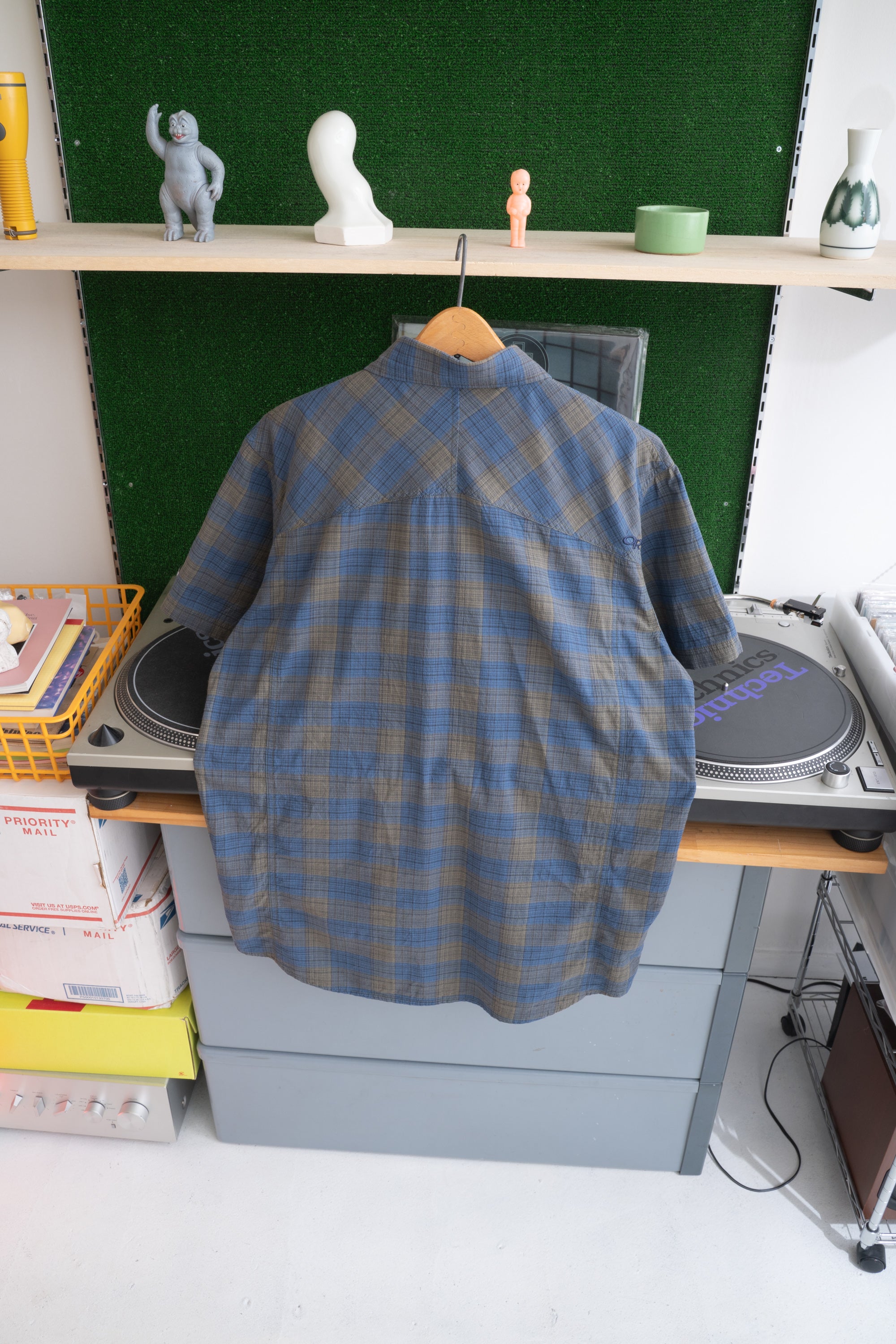 10S OUTDOOR RESEARCH CHECKED SHIRT