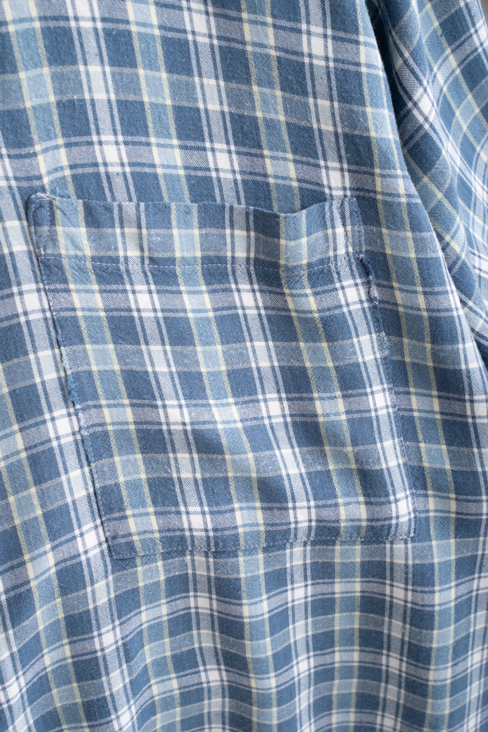 90S U.S.EXPEDITION CHECKED RAYON SHIRT