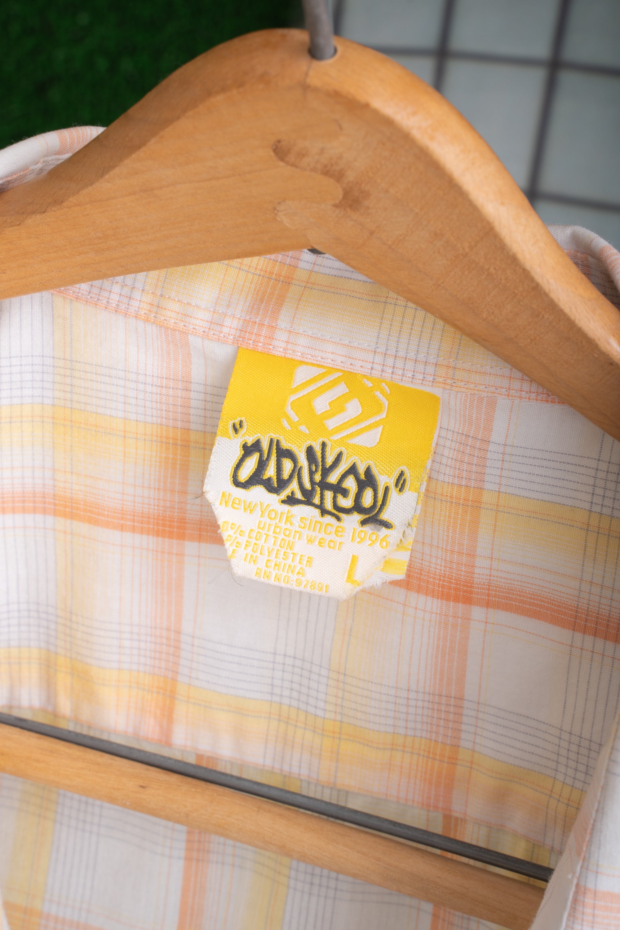 90~00S OLD SKOOL CHECKED SHIRT