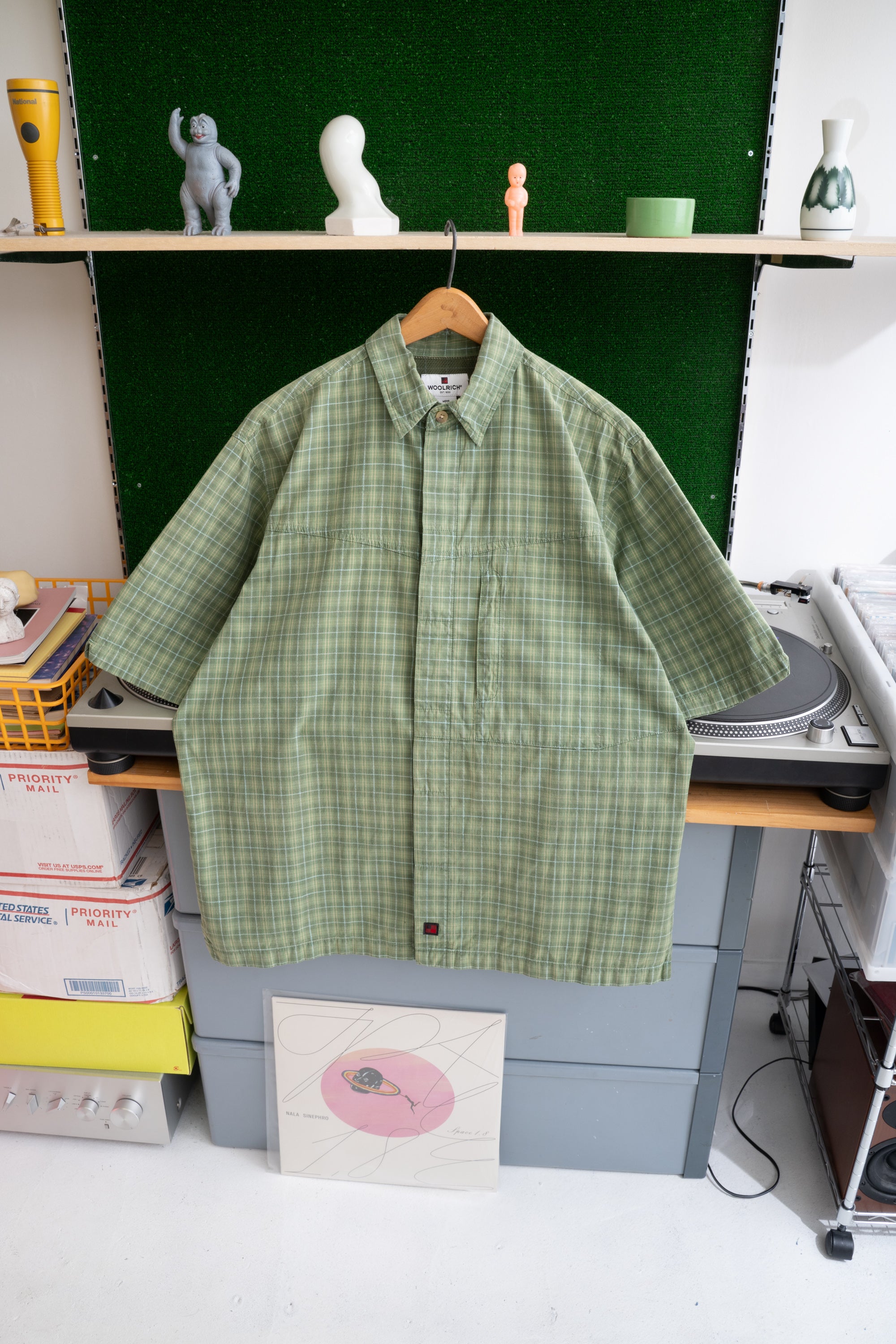 00~10S WOOLRICH CHECKED SHIRT
