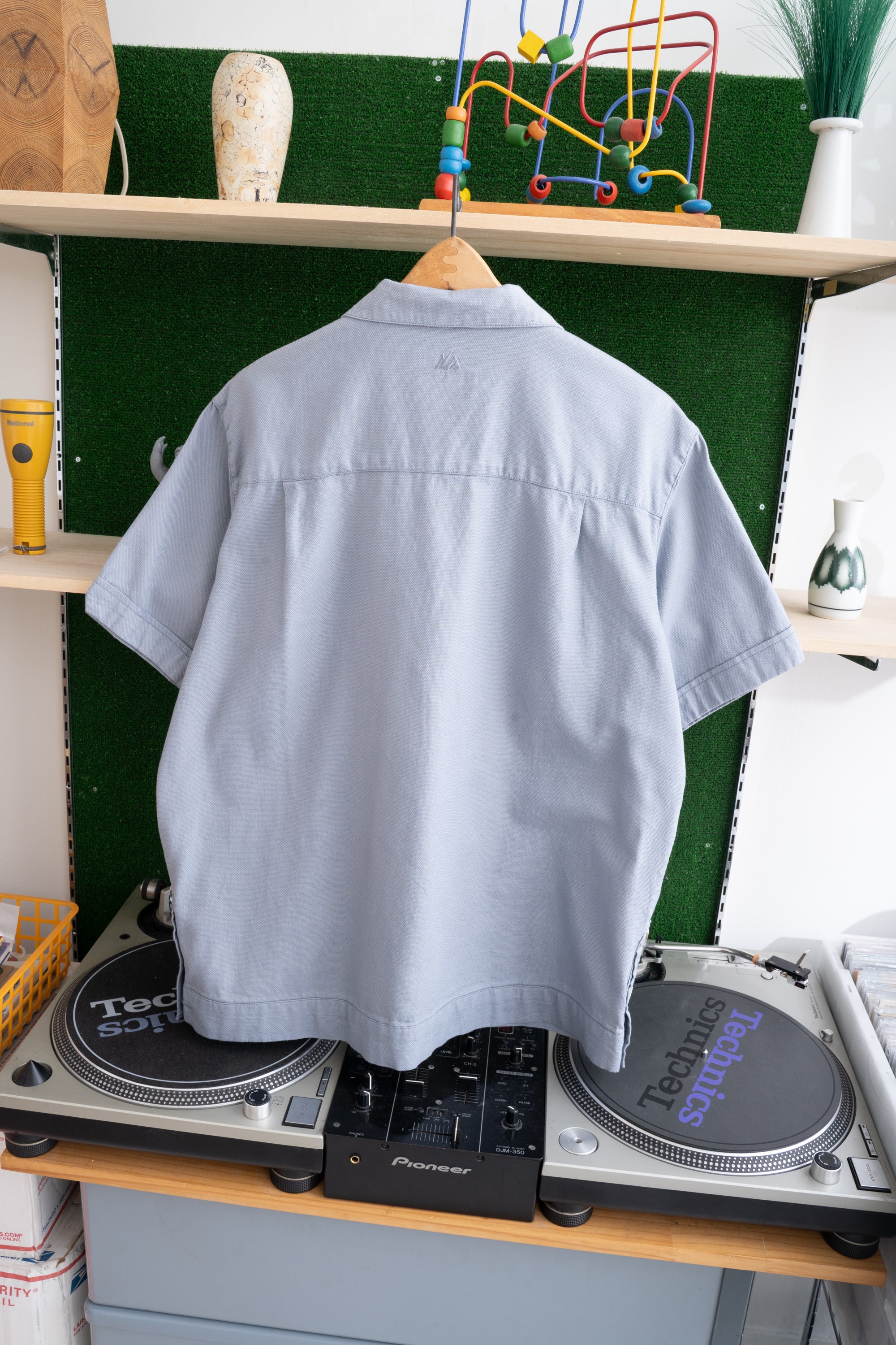 90~00S EOTAC MOSS STITCH CUBA SHIRT