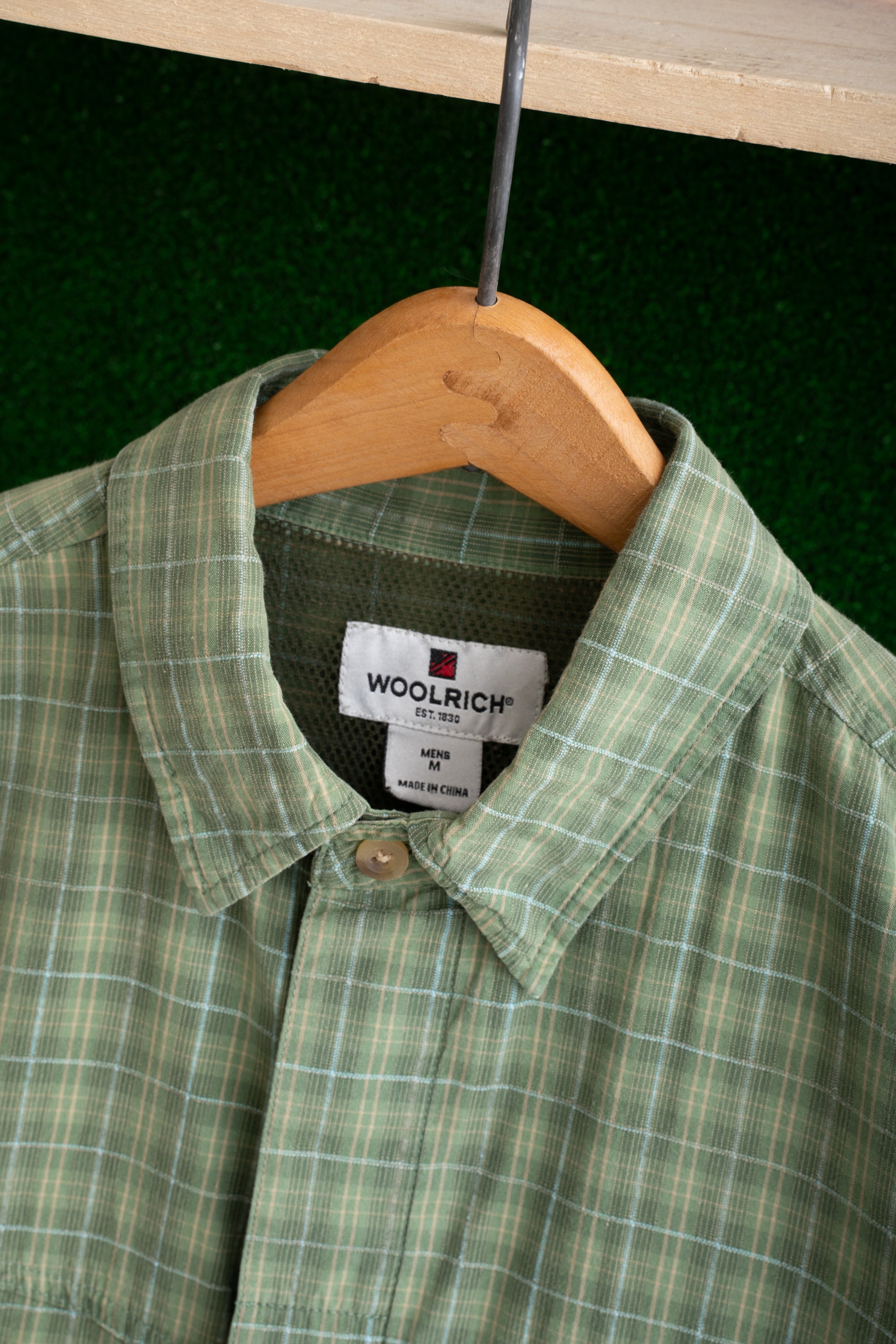 00~10S WOOLRICH CHECKED SHIRT
