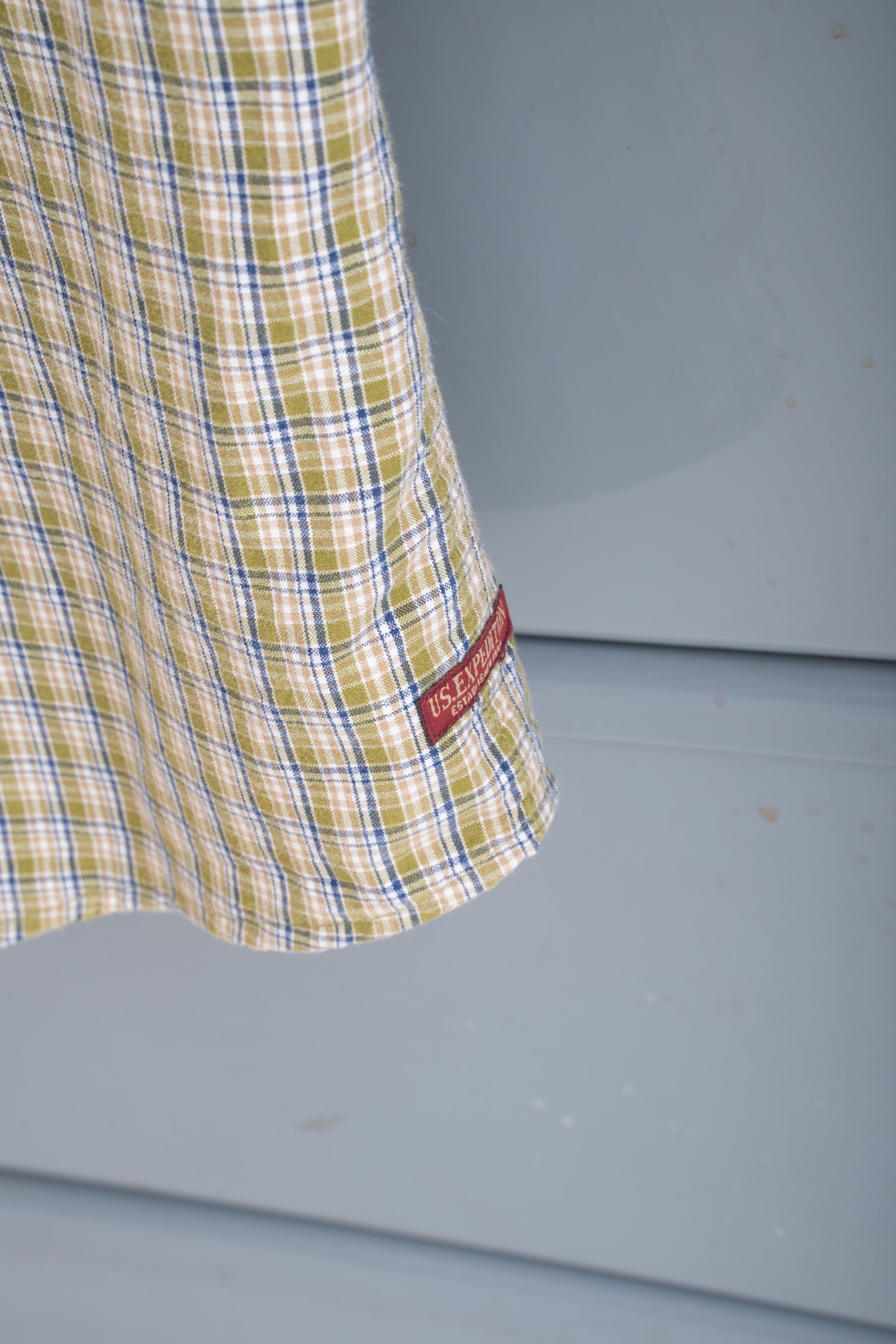 90S U.S.EXPEDITION CHECKED SHIRT