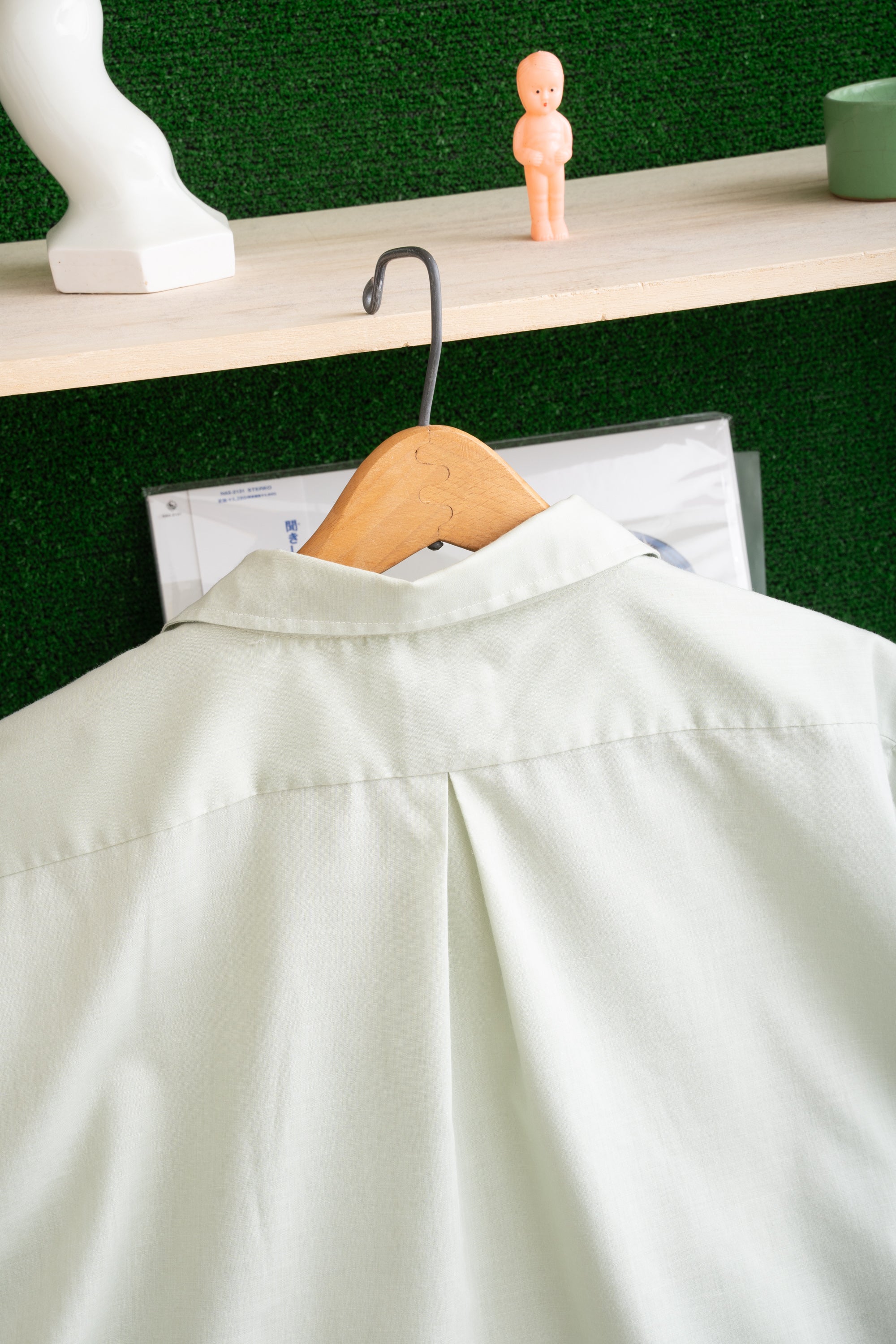 60S HABAND OPEN COLLAR SHIRT