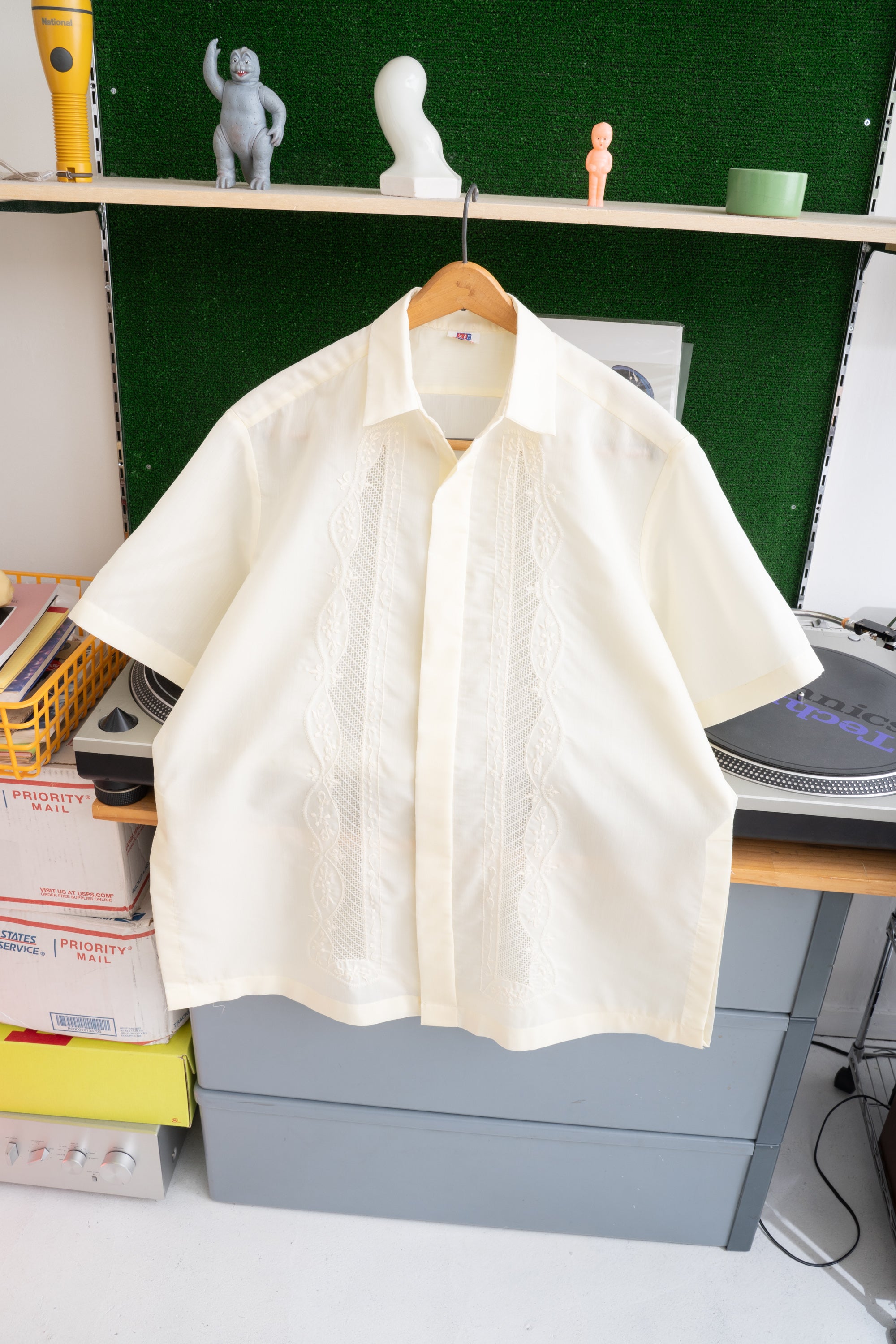 90~00S UNKNOWN BRAND LACE SHIRT