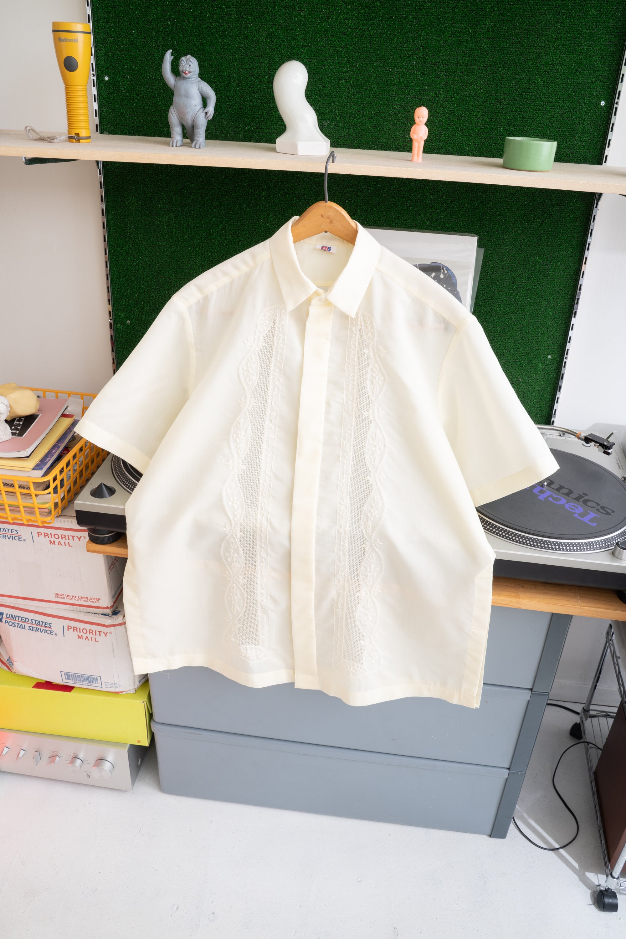 90~00S UNKNOWN BRAND LACE SHIRT