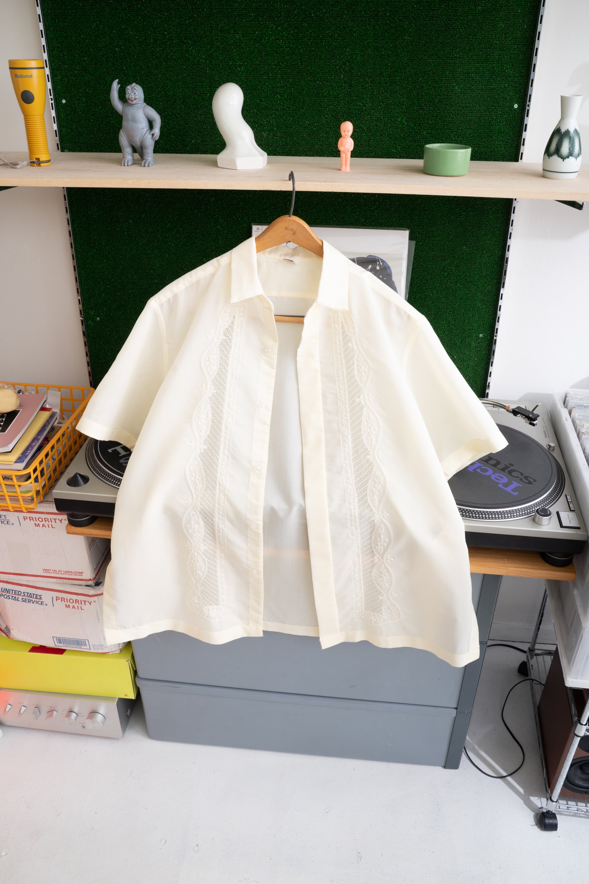 90~00S UNKNOWN BRAND LACE SHIRT