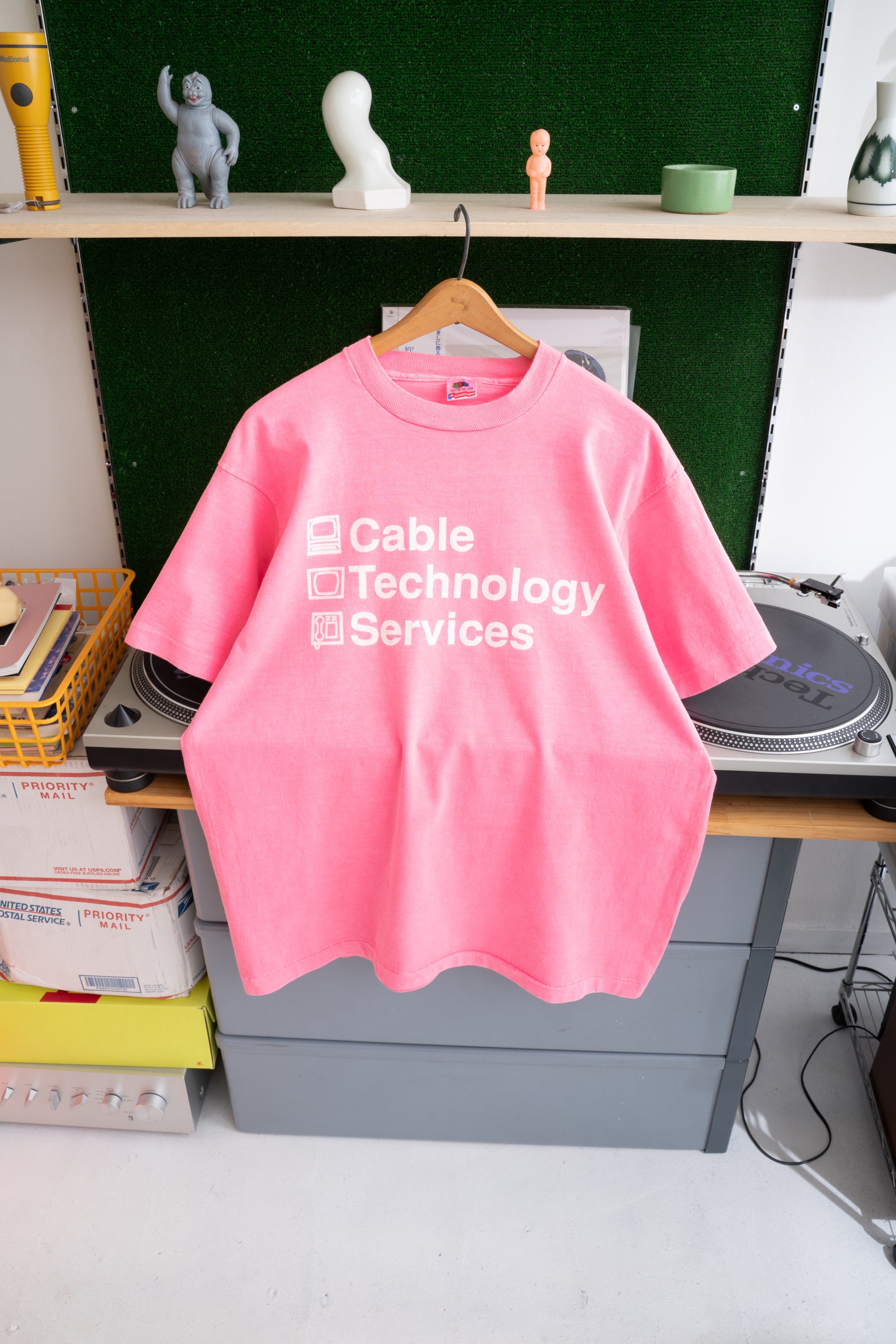 90S MADE IN USA CABLE TECHNOLOGY SERVICES T-SHIRT