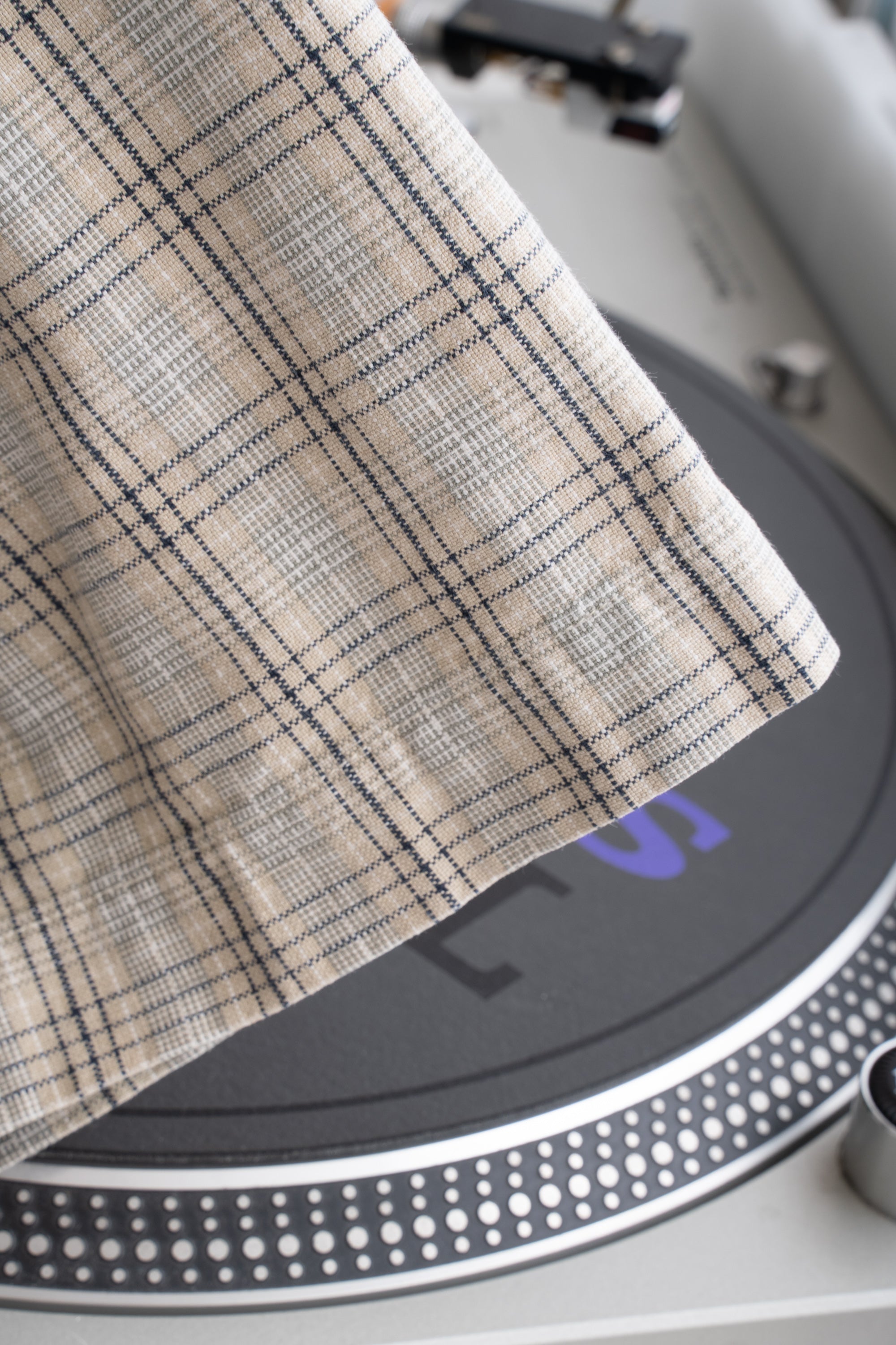 90S SHAH SAFARI CHECKED SHIRT