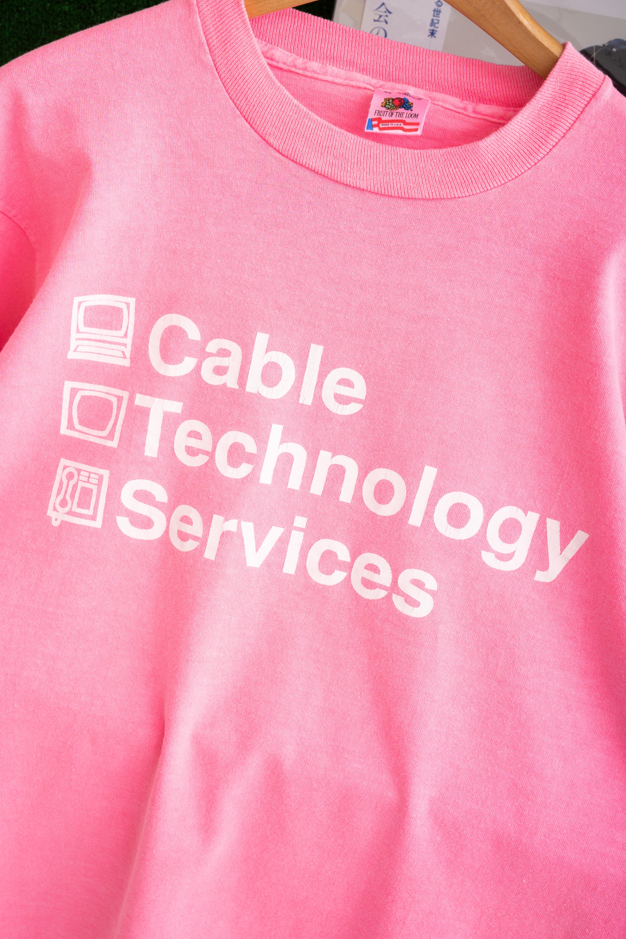 90S MADE IN USA CABLE TECHNOLOGY SERVICES T-SHIRT