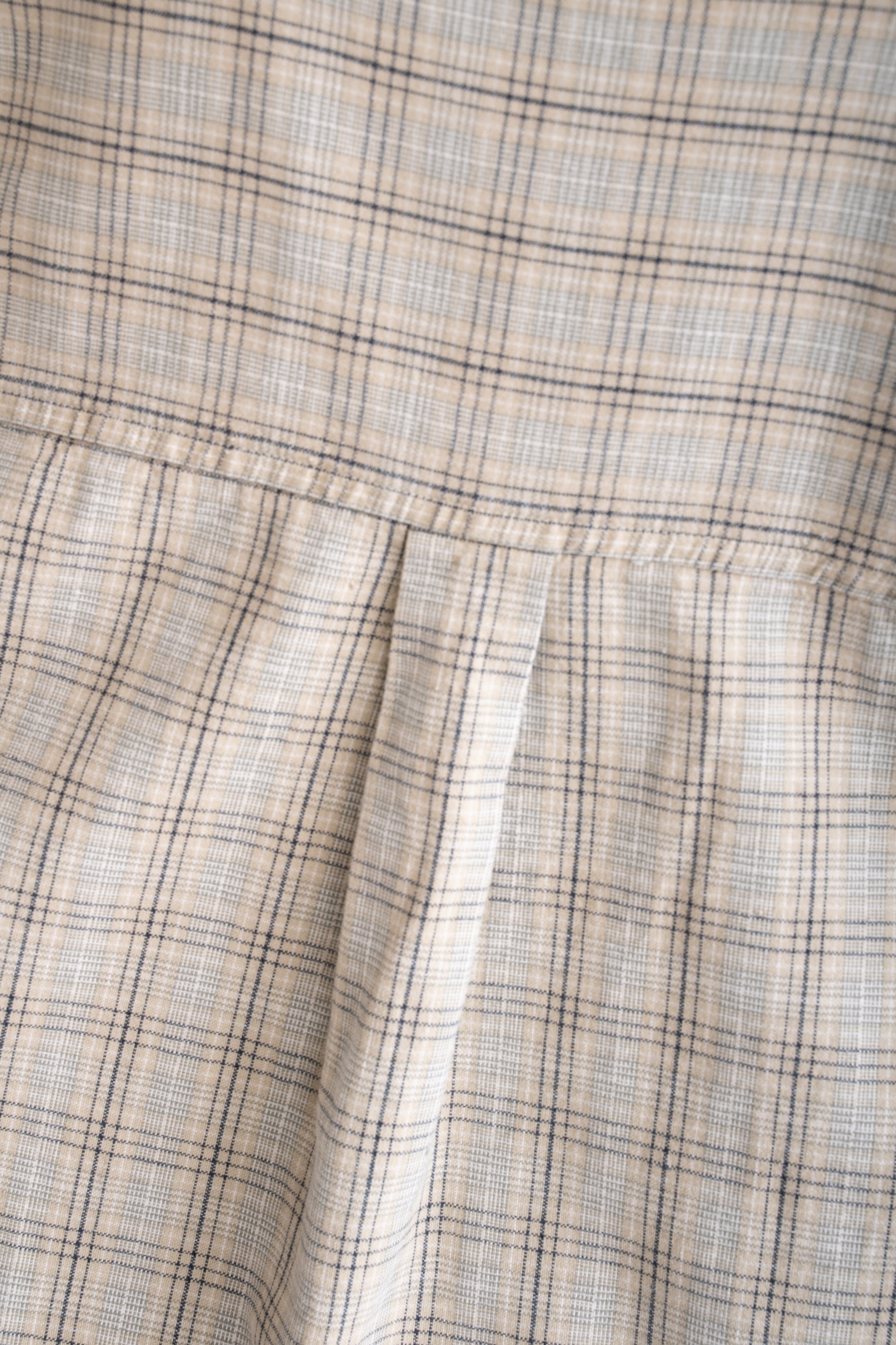 90S SHAH SAFARI CHECKED SHIRT