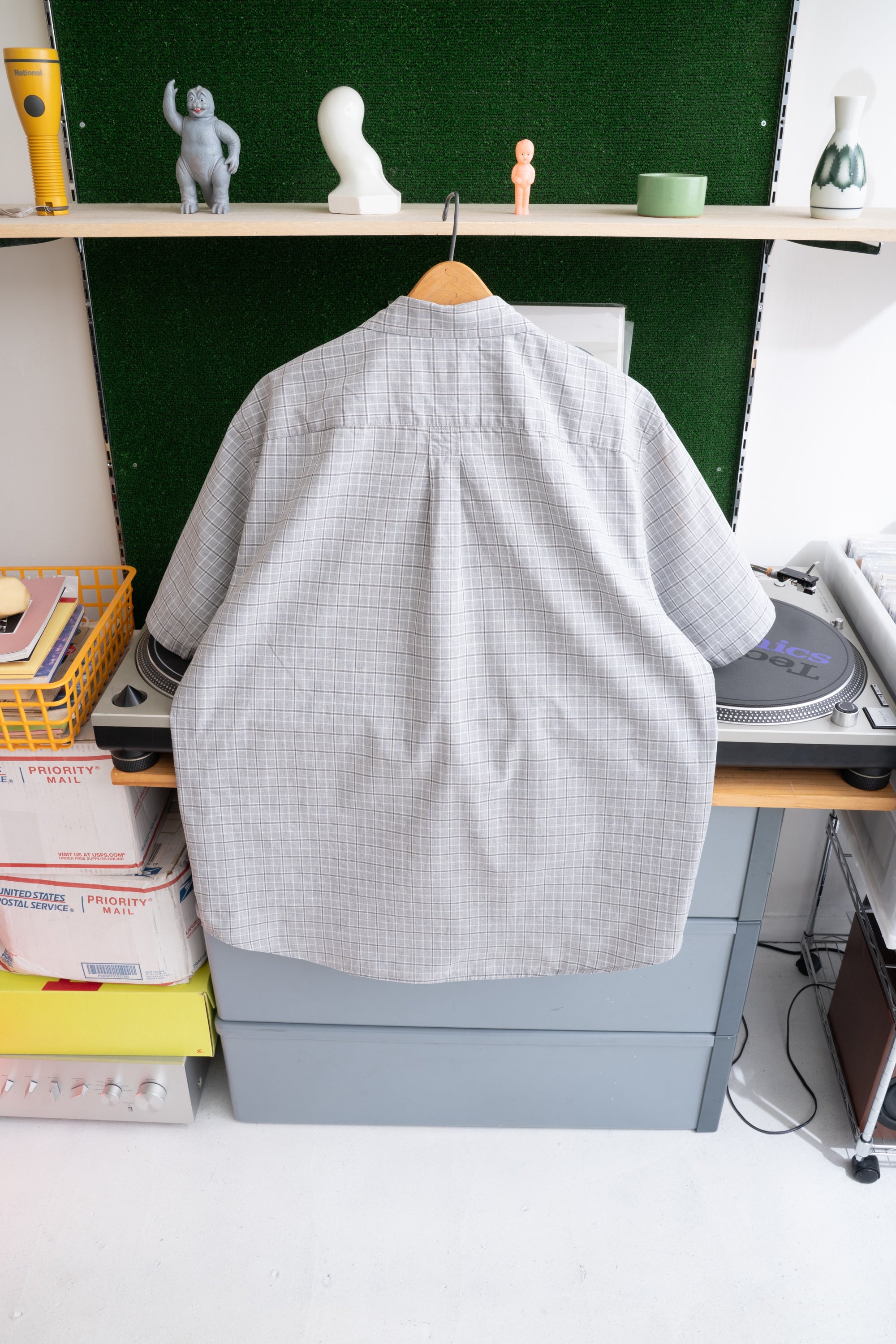 90S CALVIN KLEIN JEANS CHECKED SHIRT