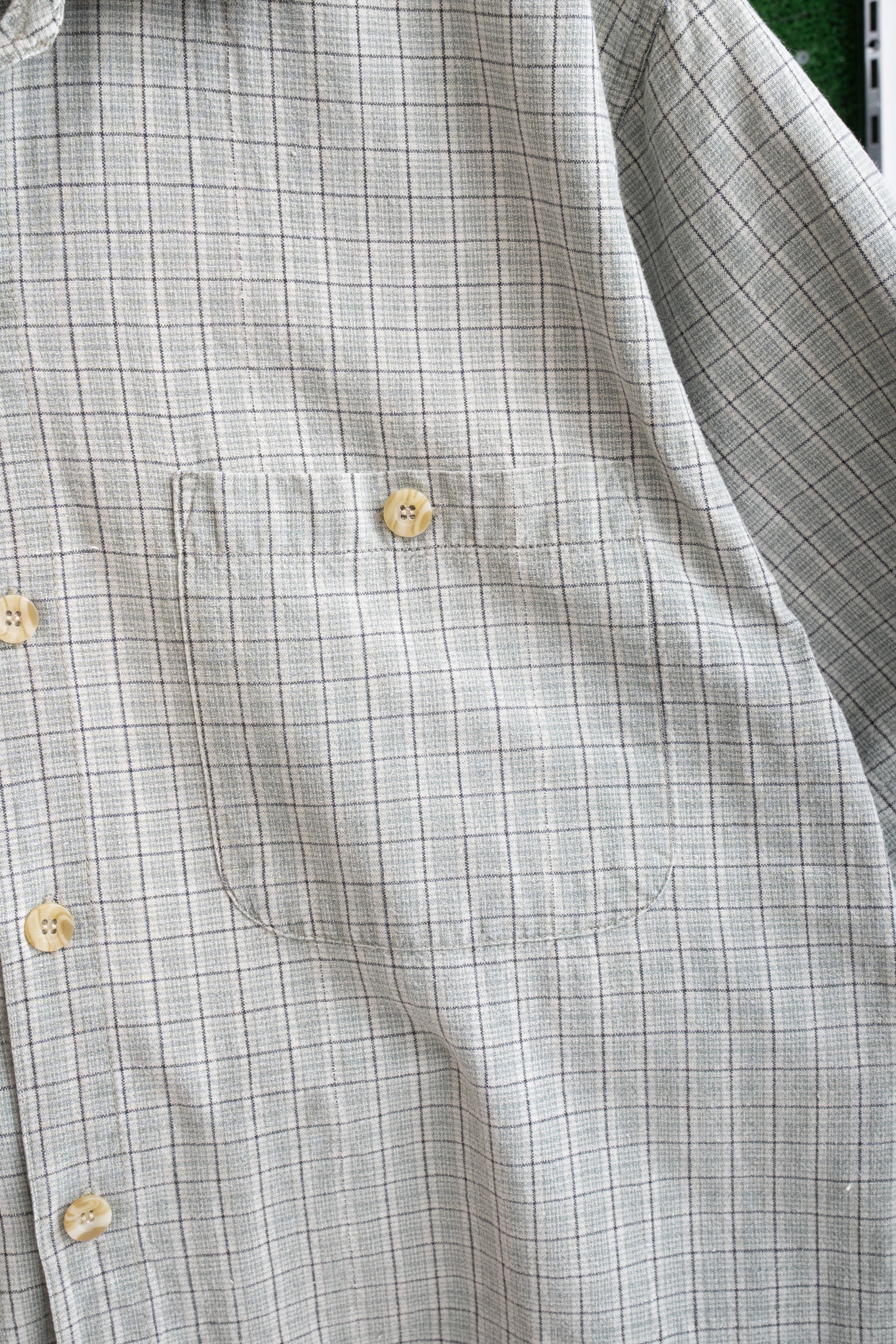 90S SANTANA CHECKED SHIRT