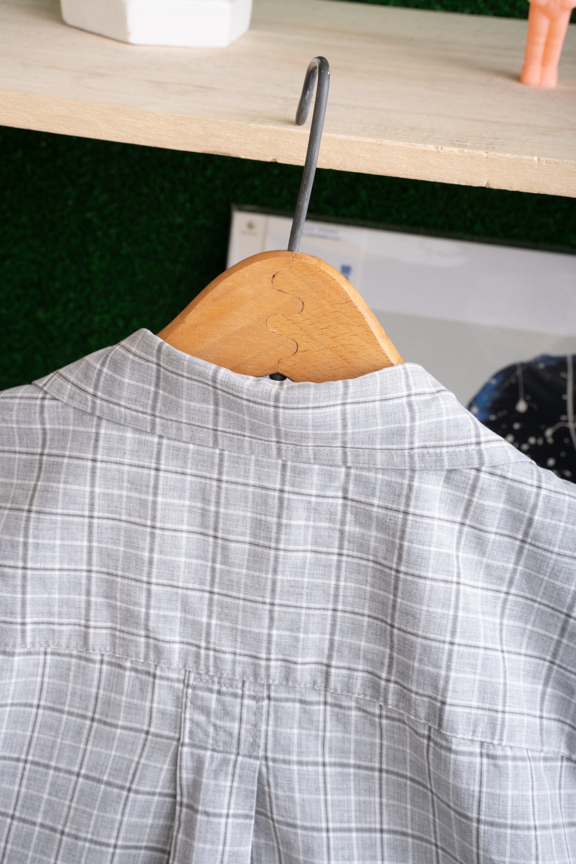 90S CALVIN KLEIN JEANS CHECKED SHIRT