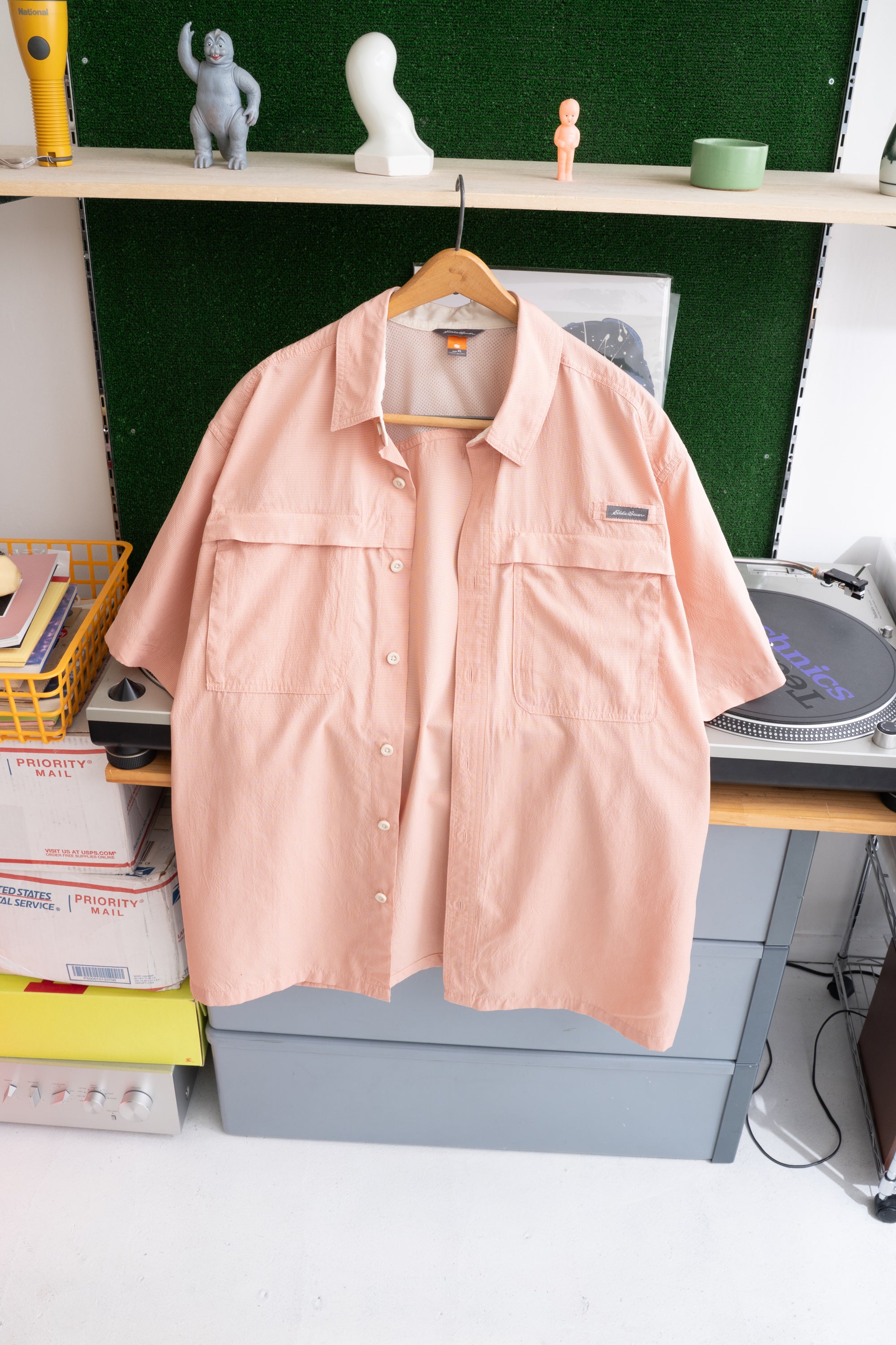 10S EDDIE BAUER CHECKED SHIRT
