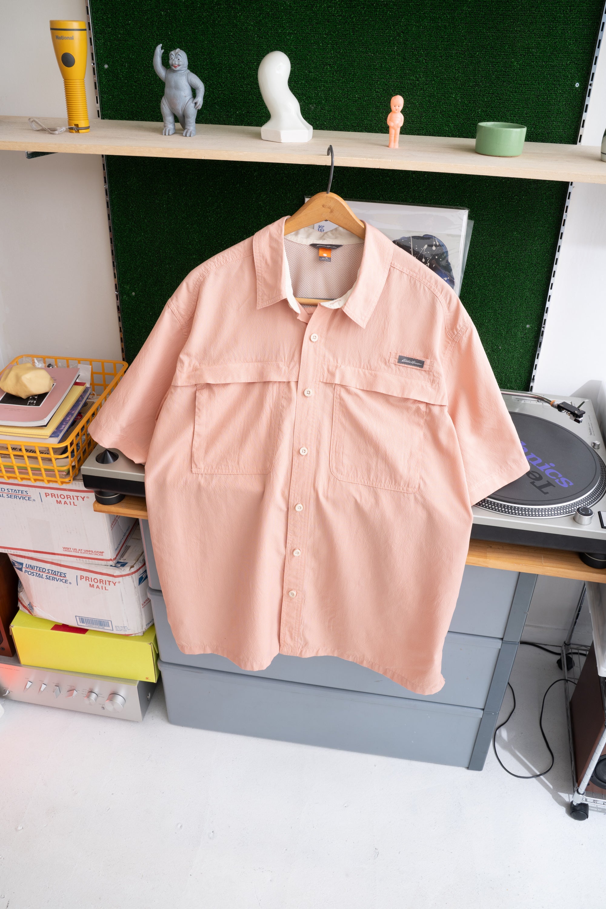 10S EDDIE BAUER CHECKED SHIRT