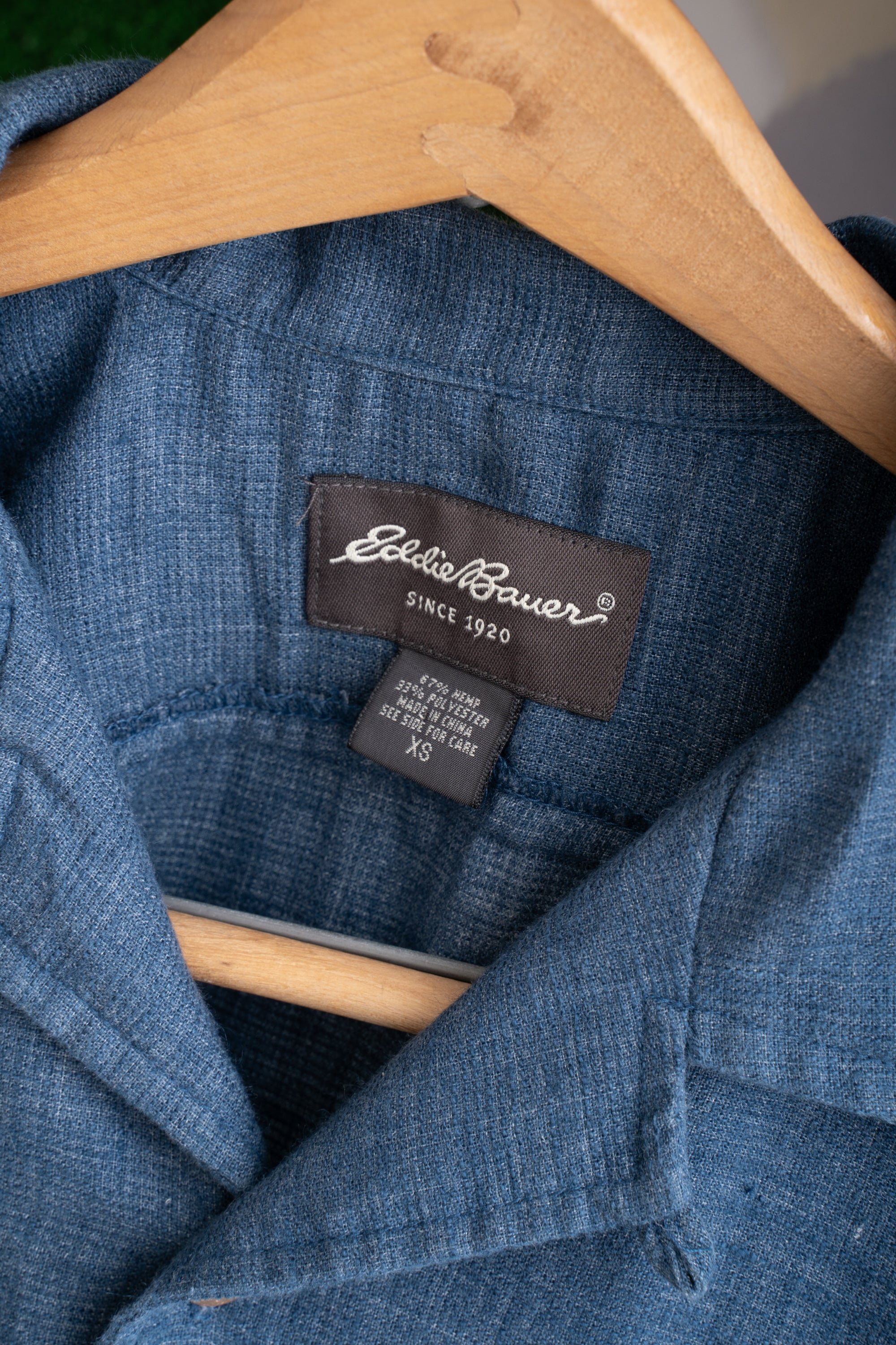 90~00S EDDIE BAUER HEMP SHIRT
