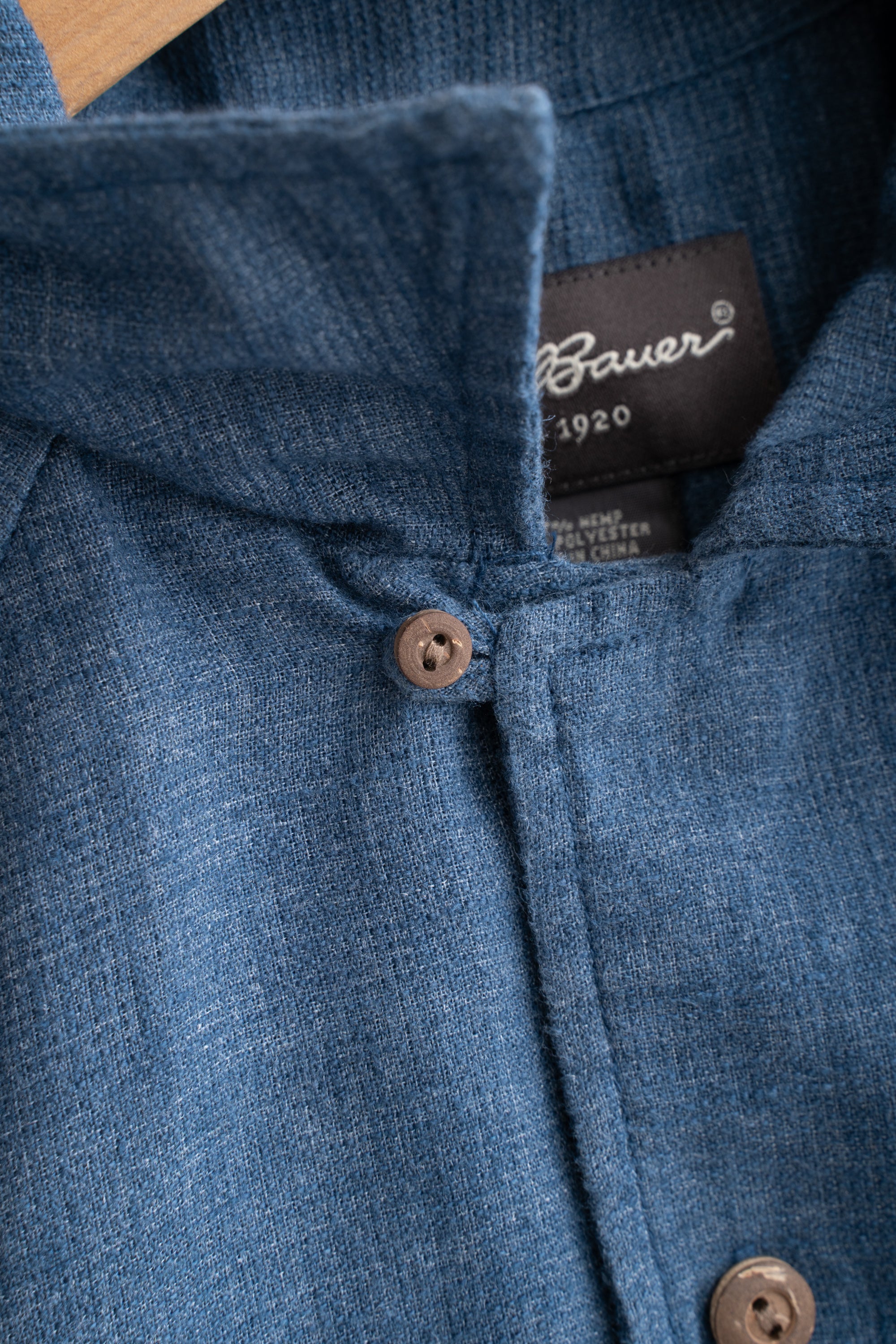 90~00S EDDIE BAUER HEMP SHIRT