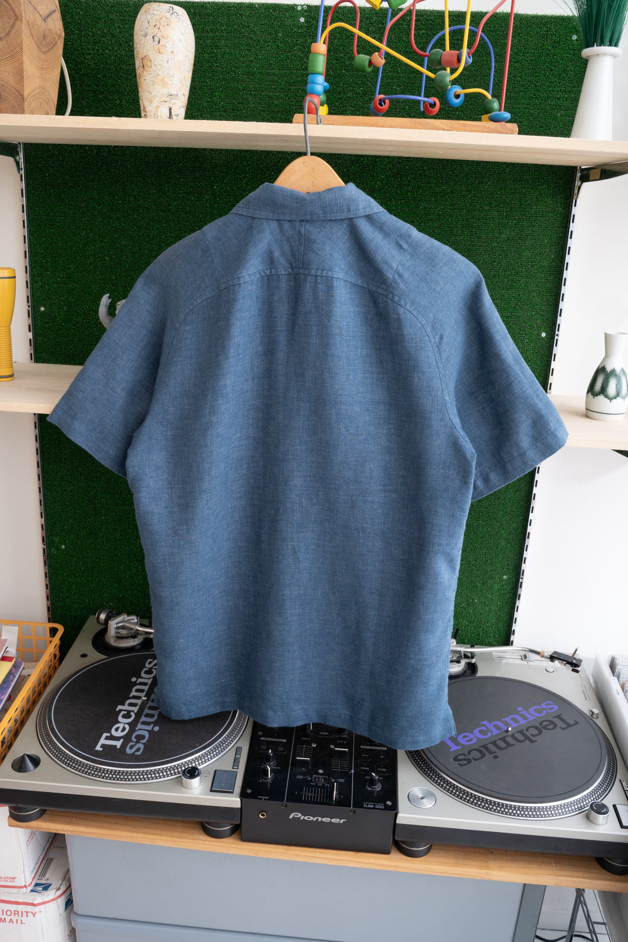 90~00S EDDIE BAUER HEMP SHIRT
