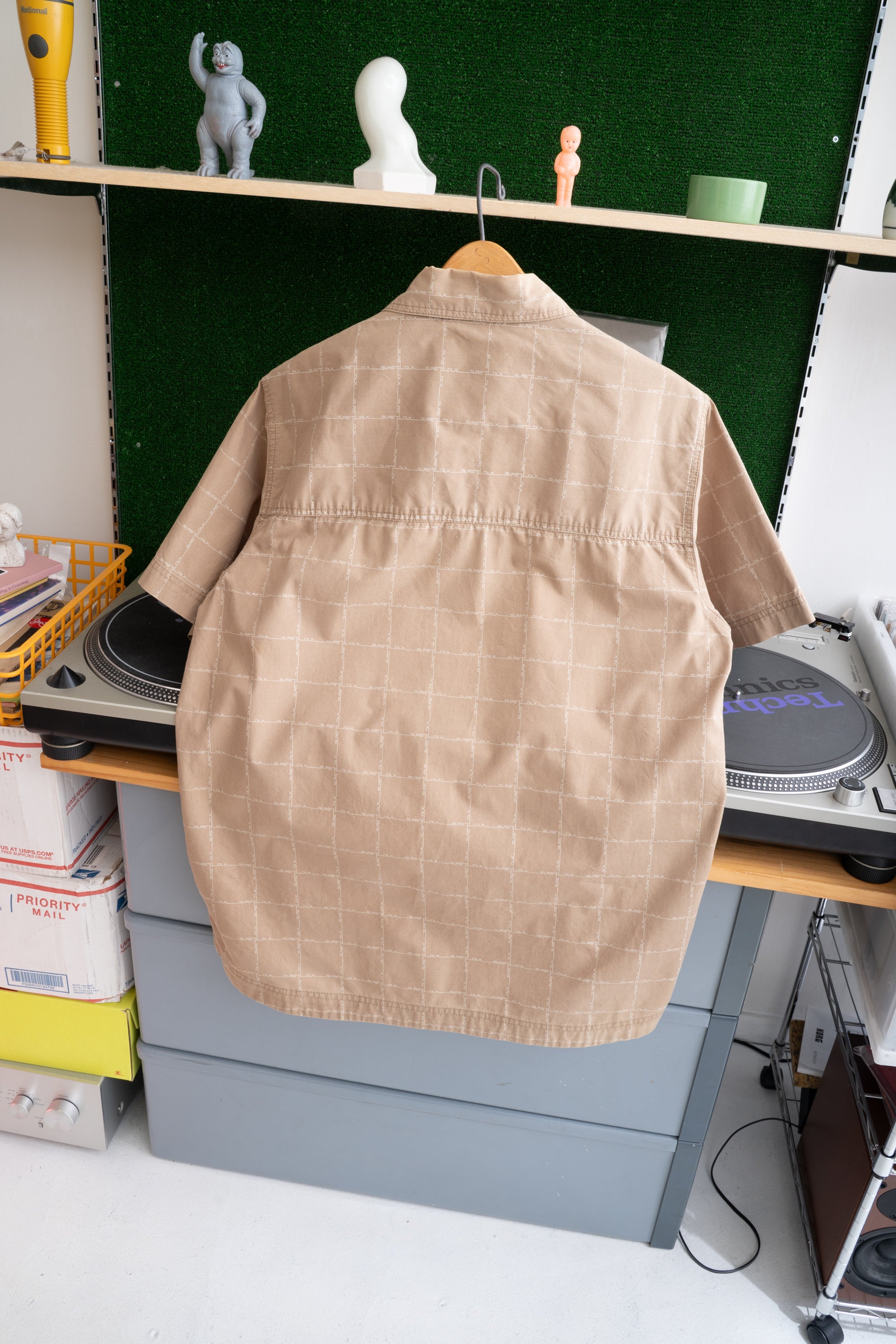 00S NIKE DLX CHECKED SHIRT