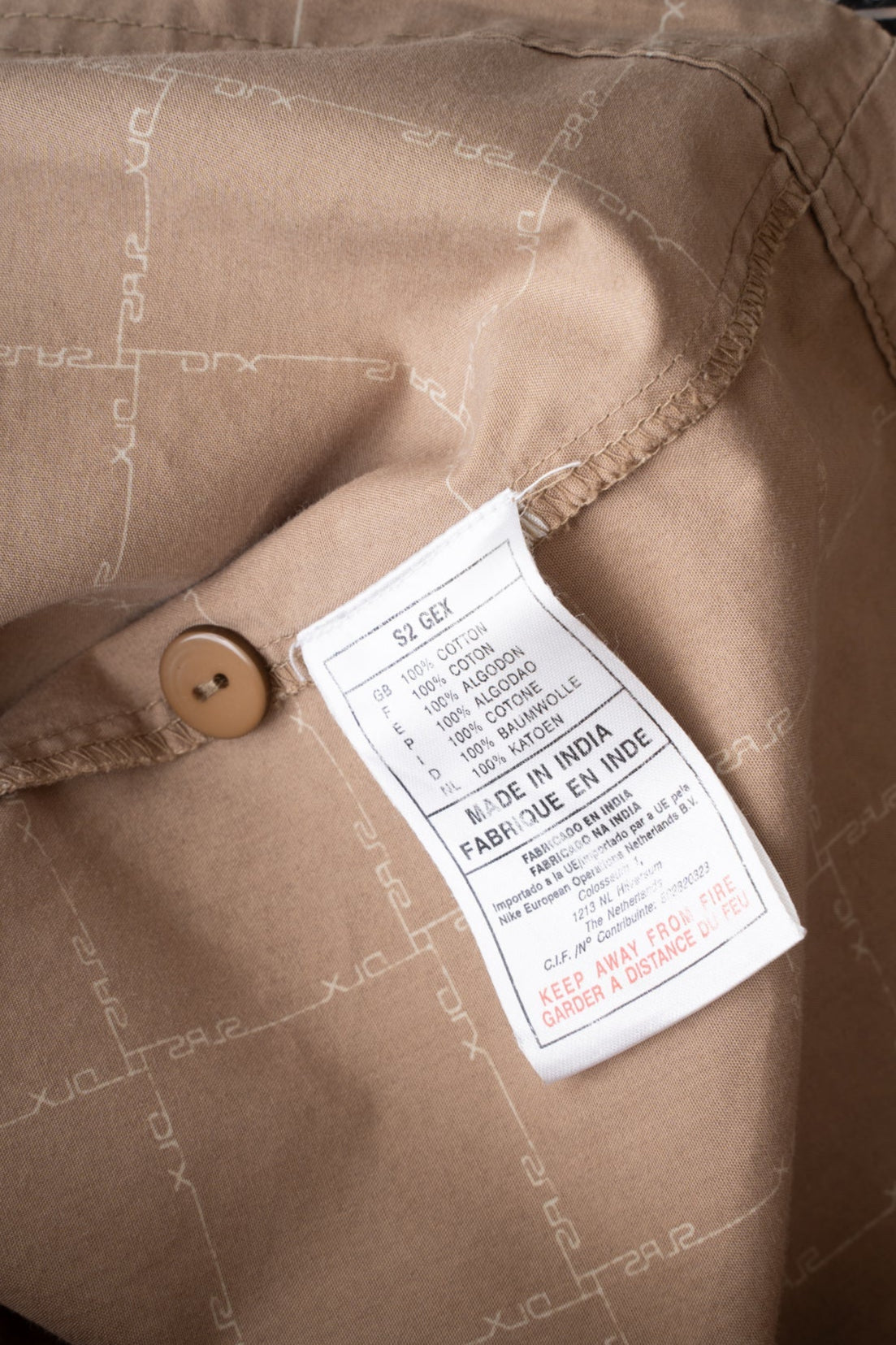 00S NIKE DLX CHECKED SHIRT