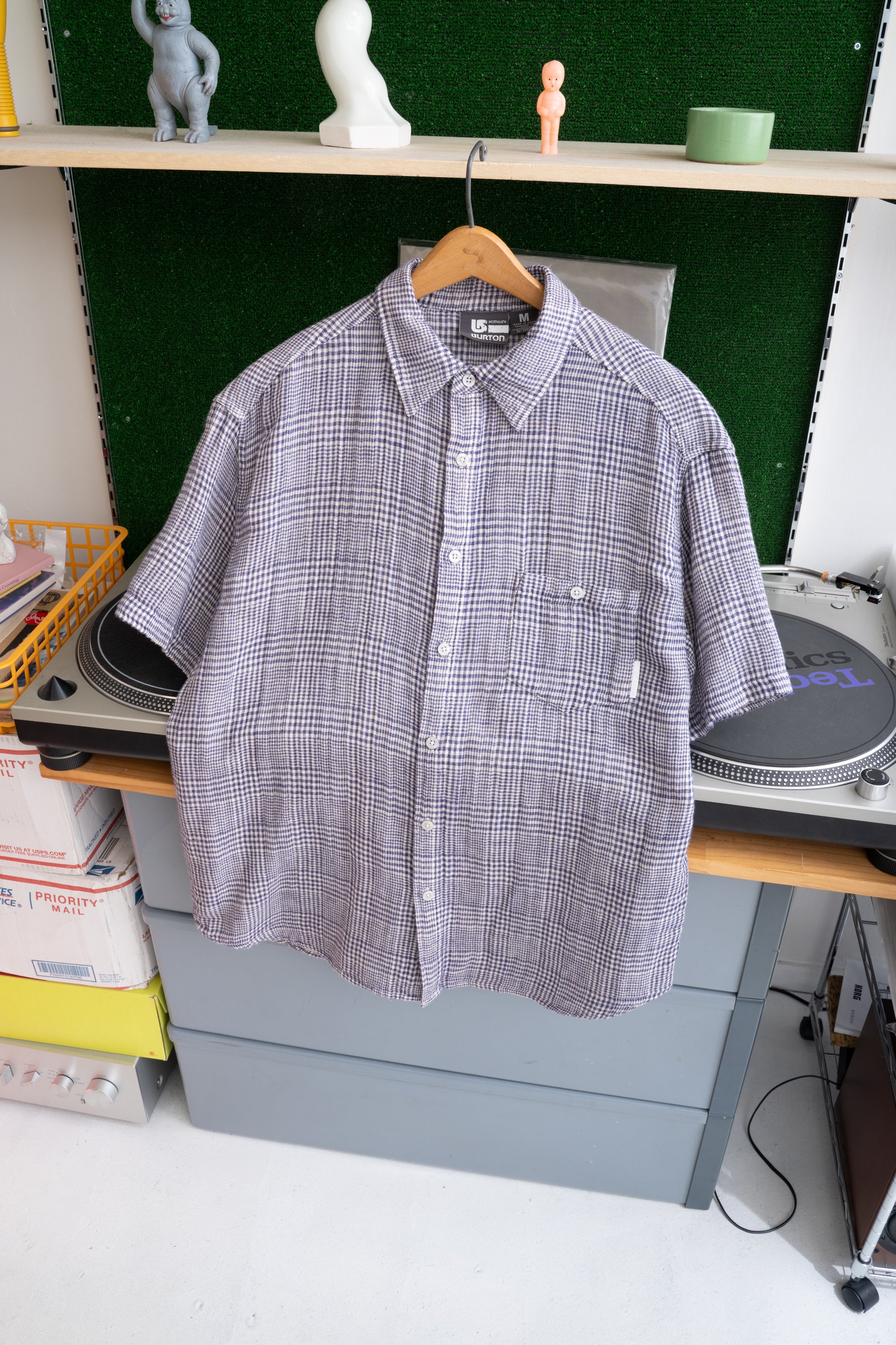 00S BURTON CHECKED SHIRT