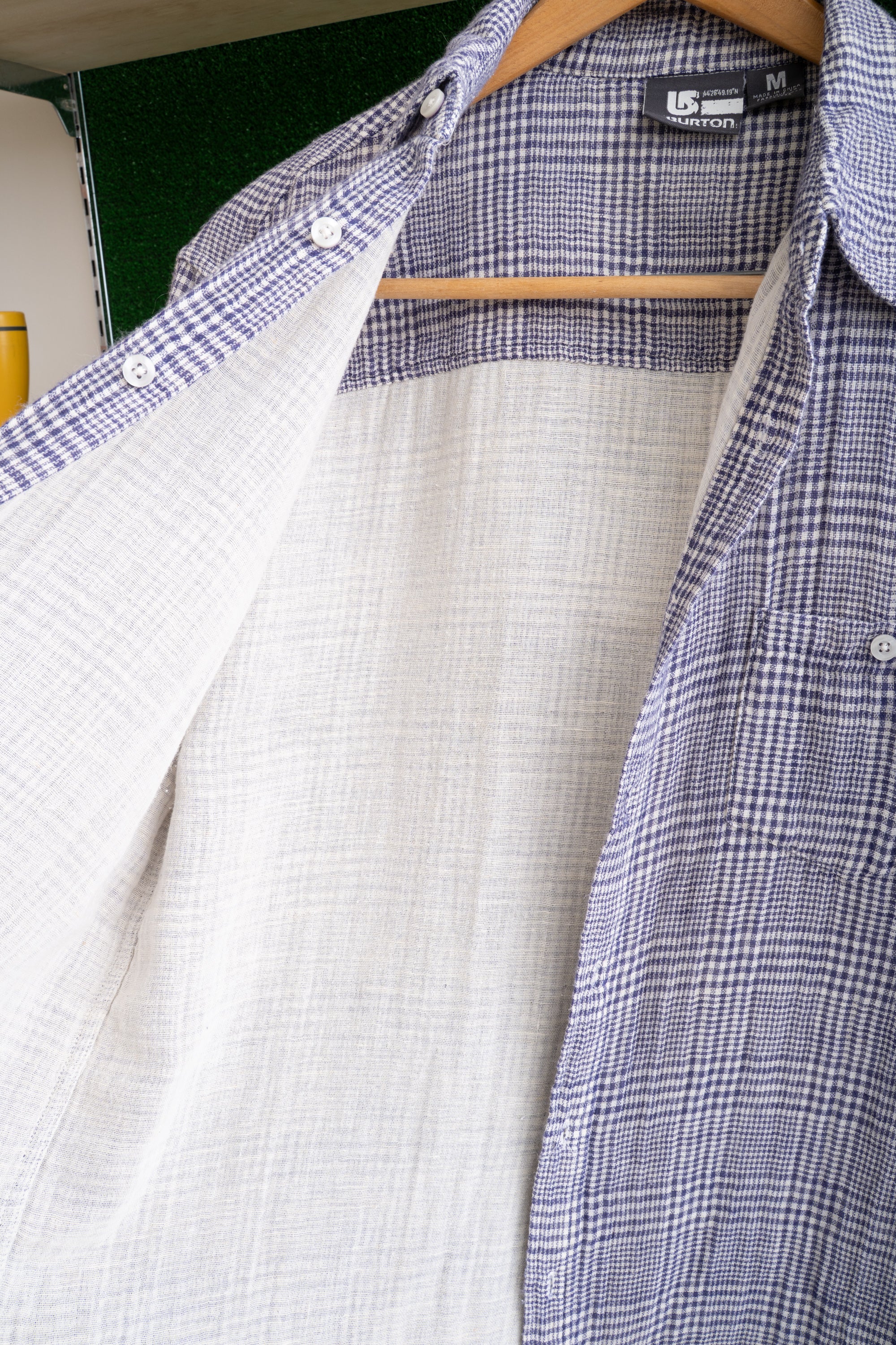 00S BURTON CHECKED SHIRT
