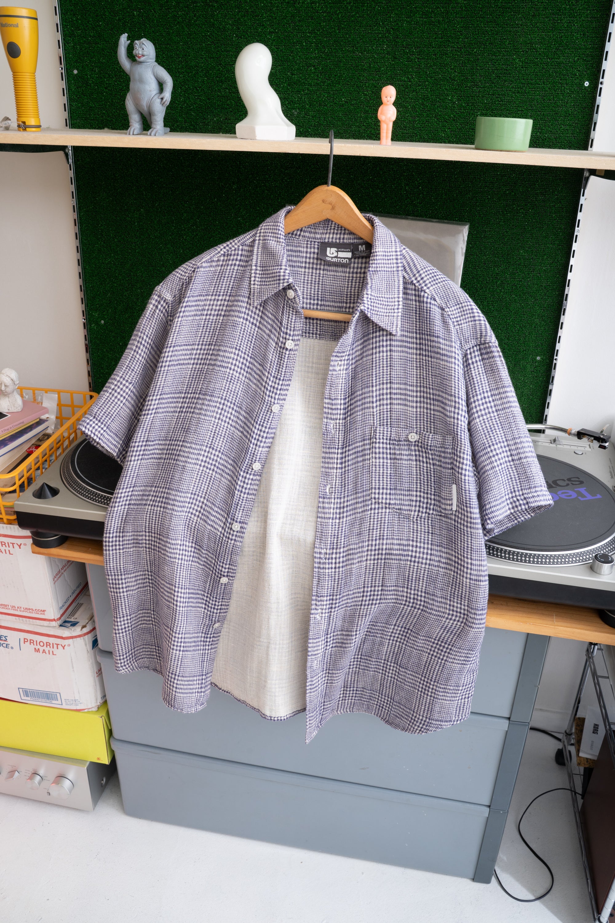 00S BURTON CHECKED SHIRT