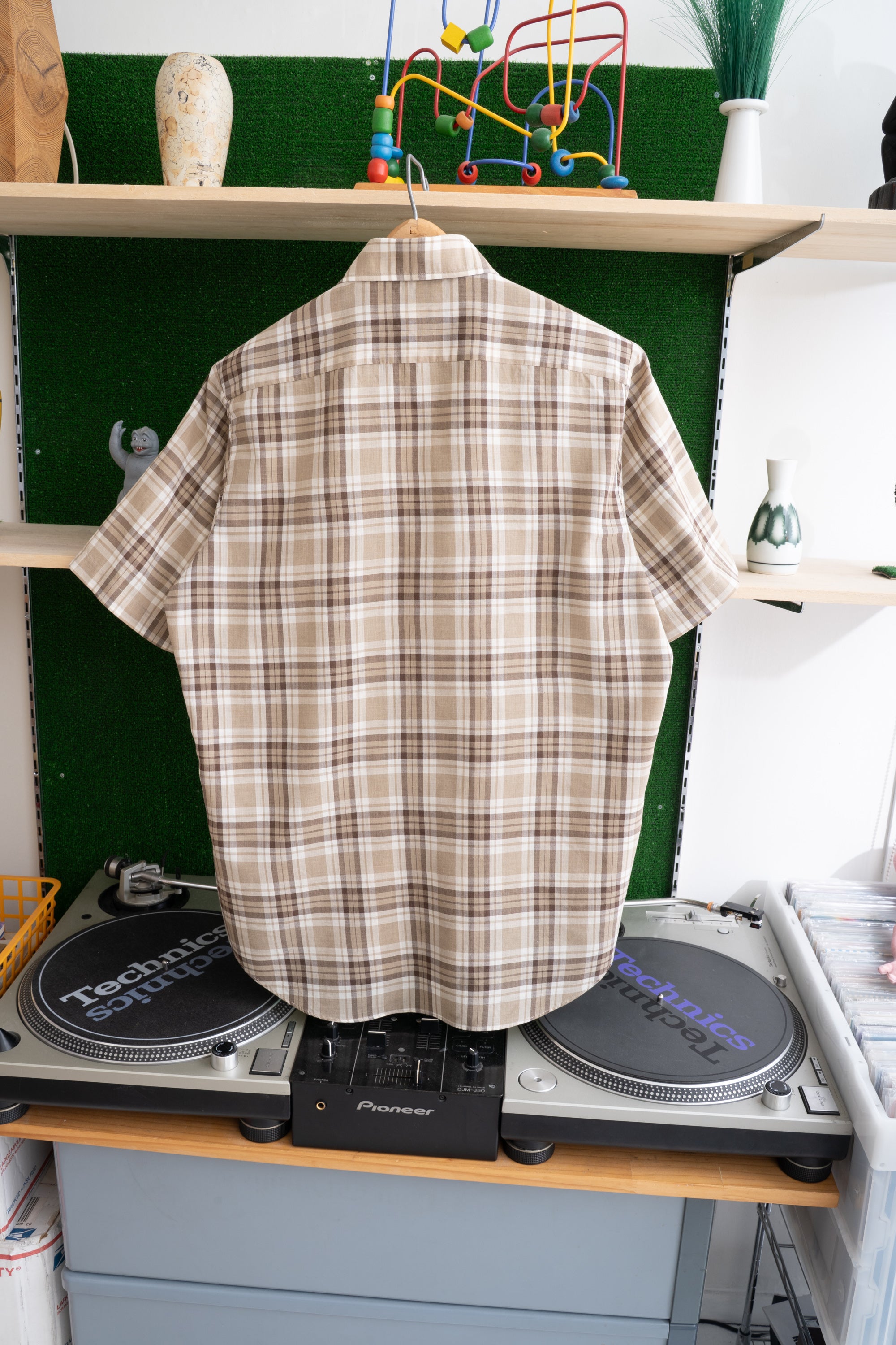 80S CAMPUS CHCKED SHIRT